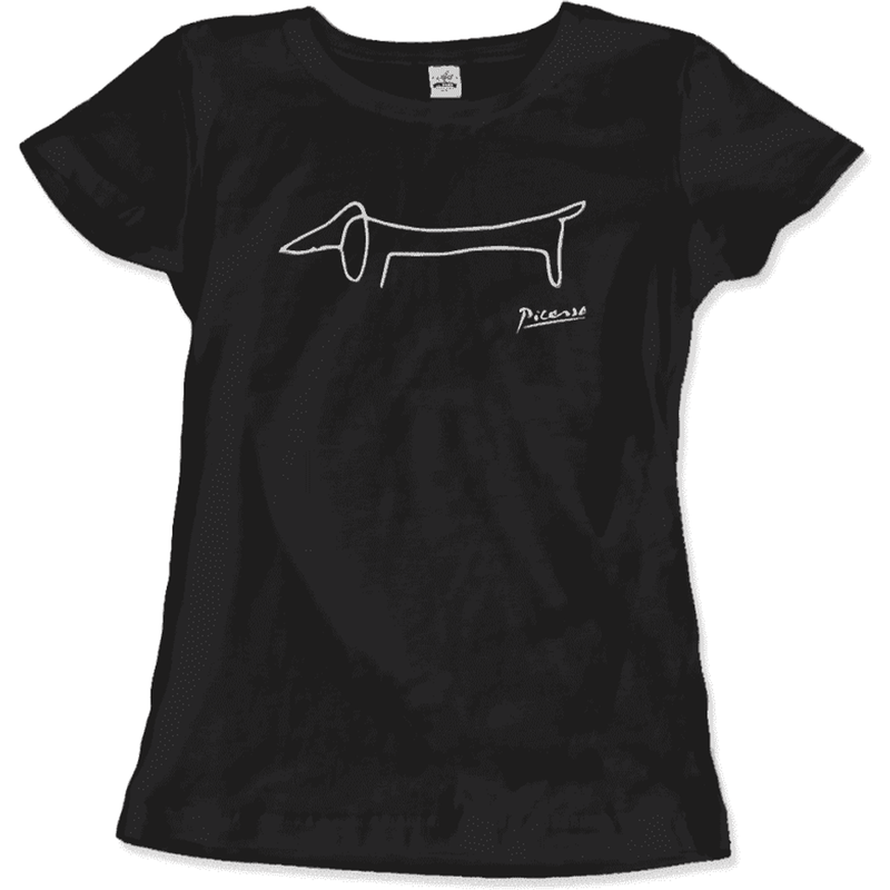 Pablo Picasso Dachshund Dog (Lump) Artwork T-Shirt