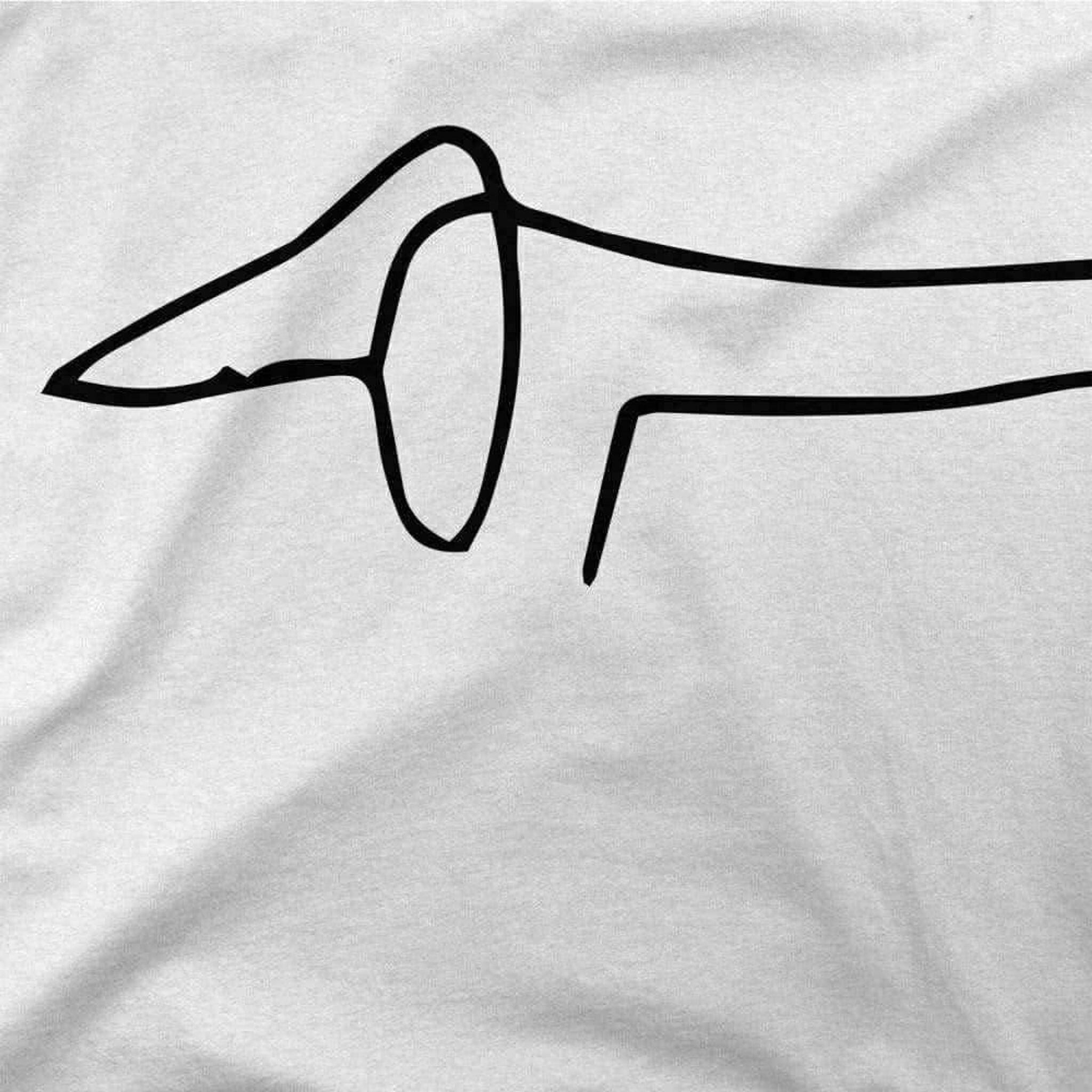 Pablo Picasso Dachshund Dog (Lump) Artwork T-Shirt.