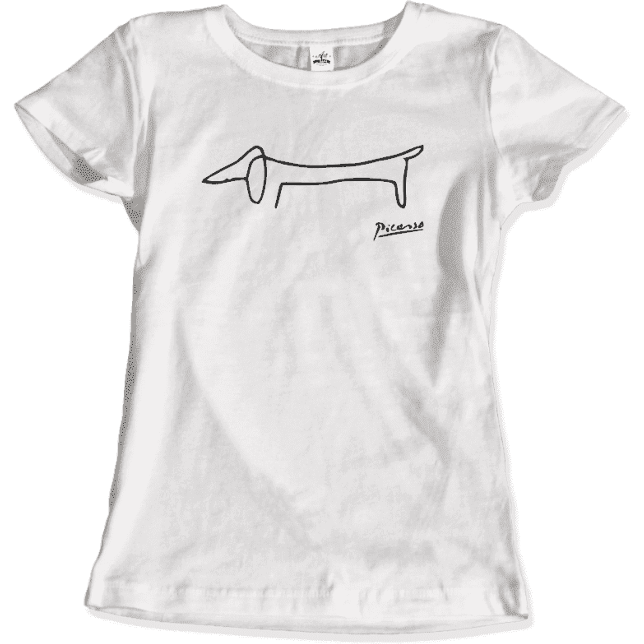 Pablo Picasso Dachshund Dog (Lump) Artwork T-Shirt.