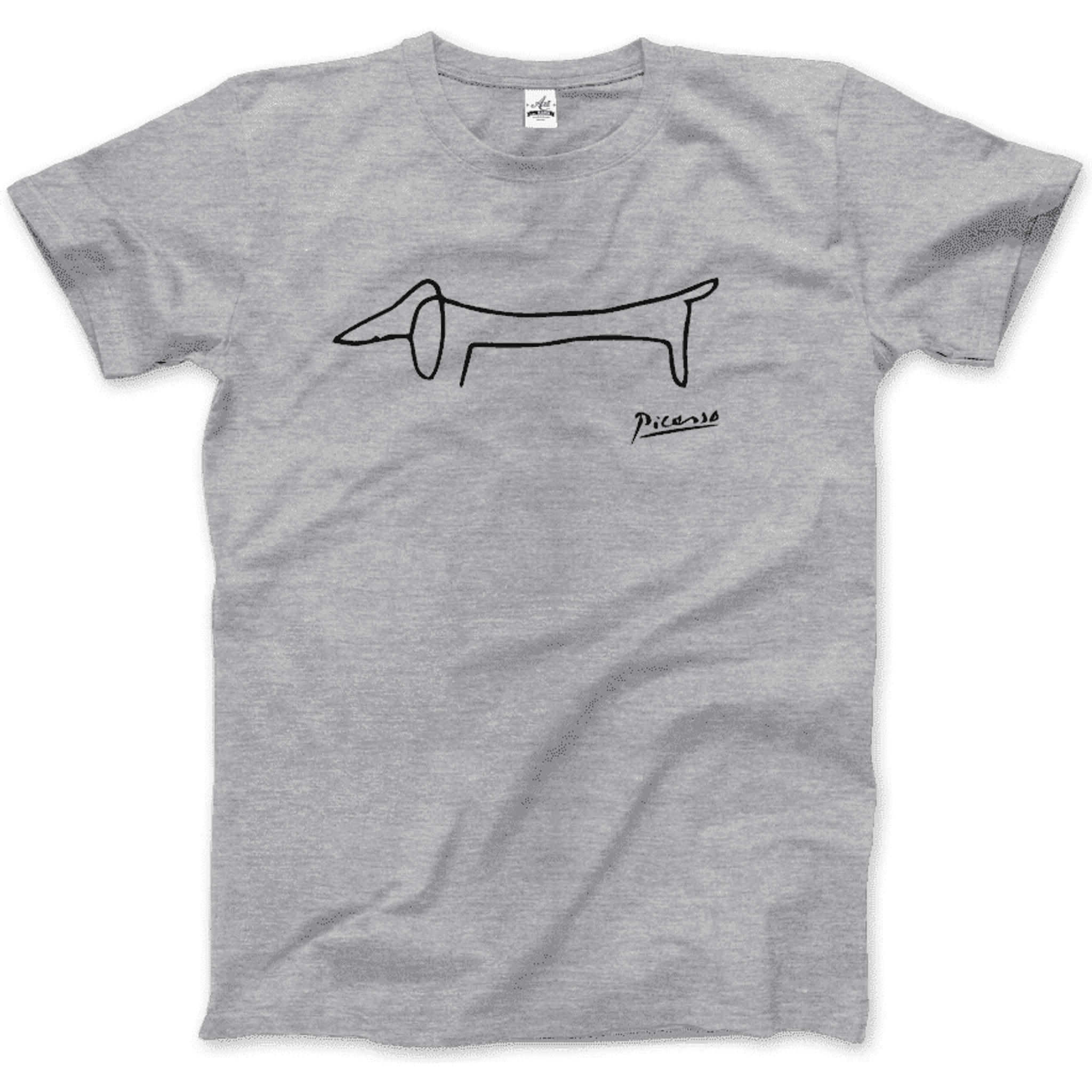 Pablo Picasso Dachshund Dog (Lump) Artwork T-Shirt.