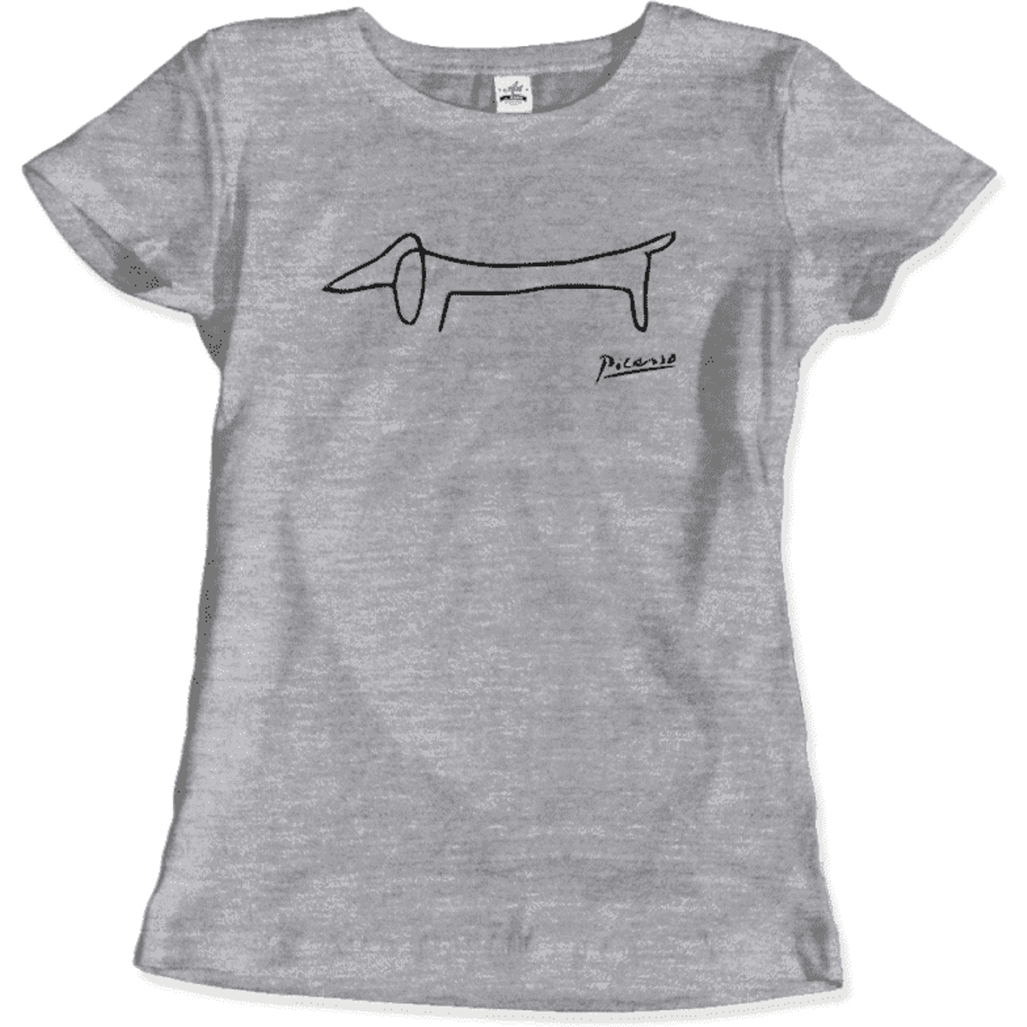 Pablo Picasso Dachshund Dog (Lump) Artwork T-Shirt.