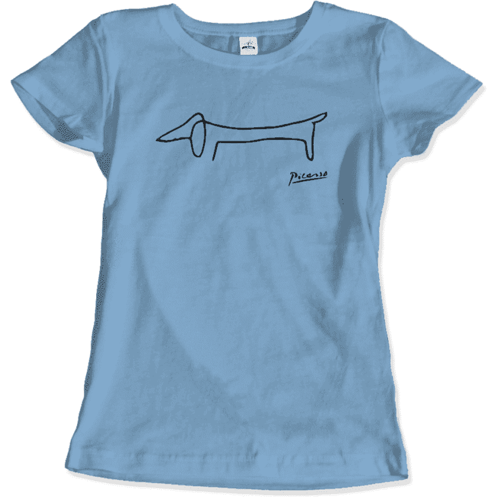 Pablo Picasso Dachshund Dog (Lump) Artwork T-Shirt.