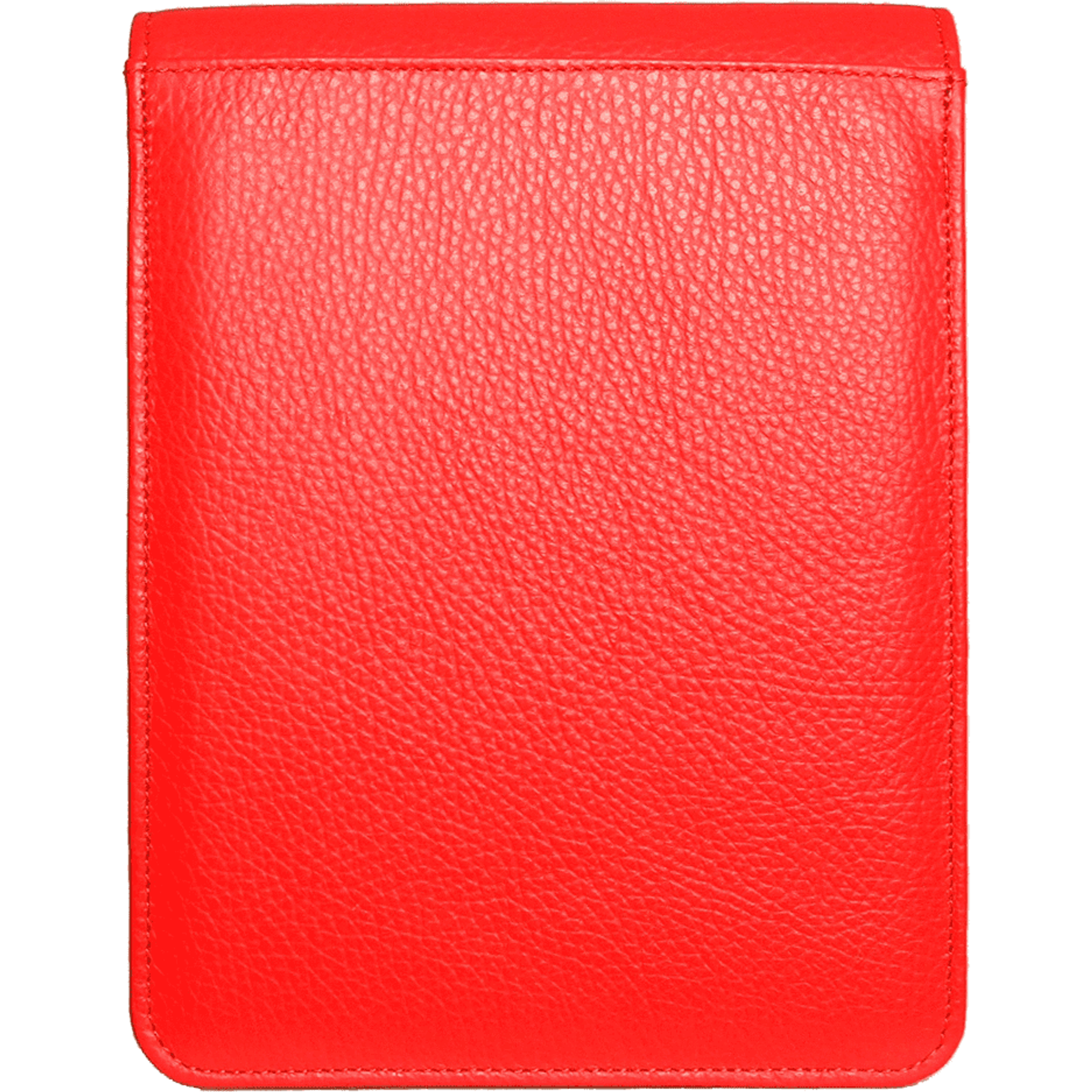 Pebbled Calf Leather Mini Bag Coral.