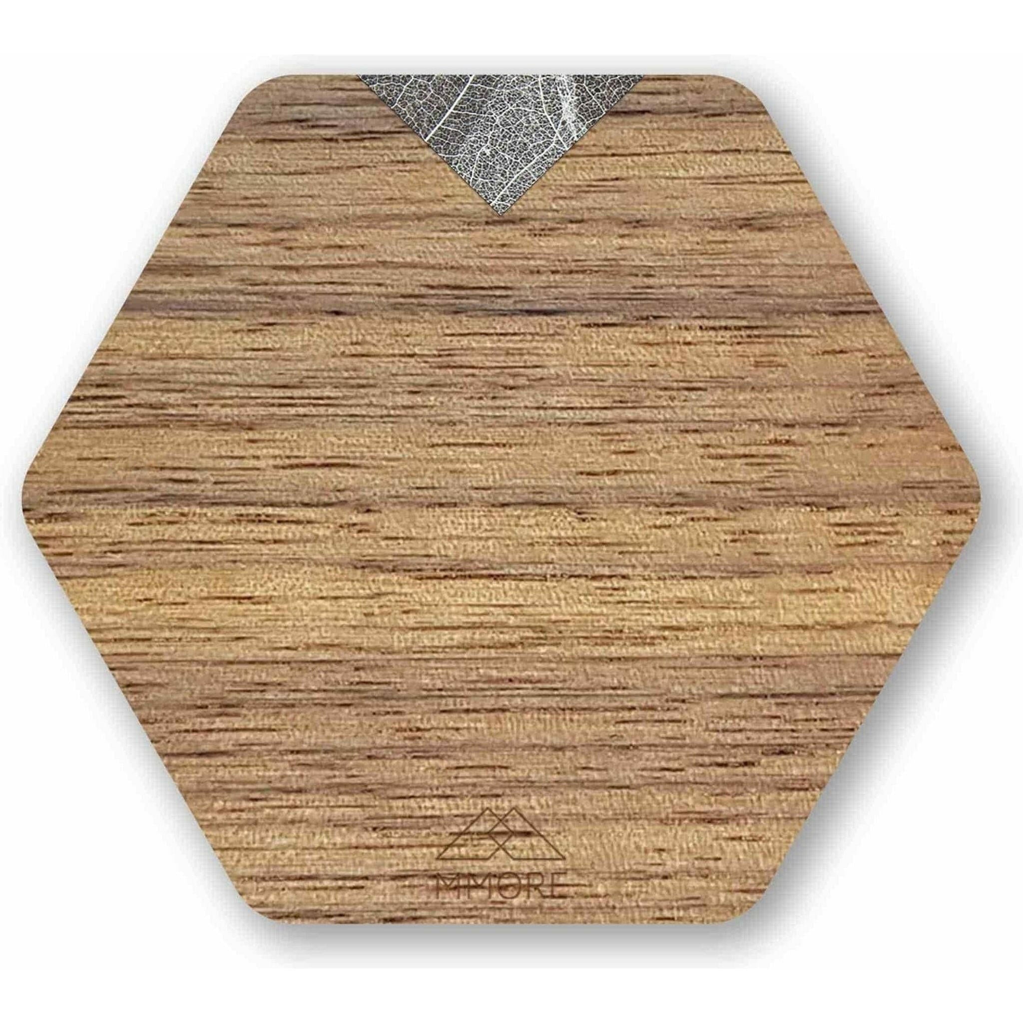 PERSONALIZED American Walnut Coasters Set.