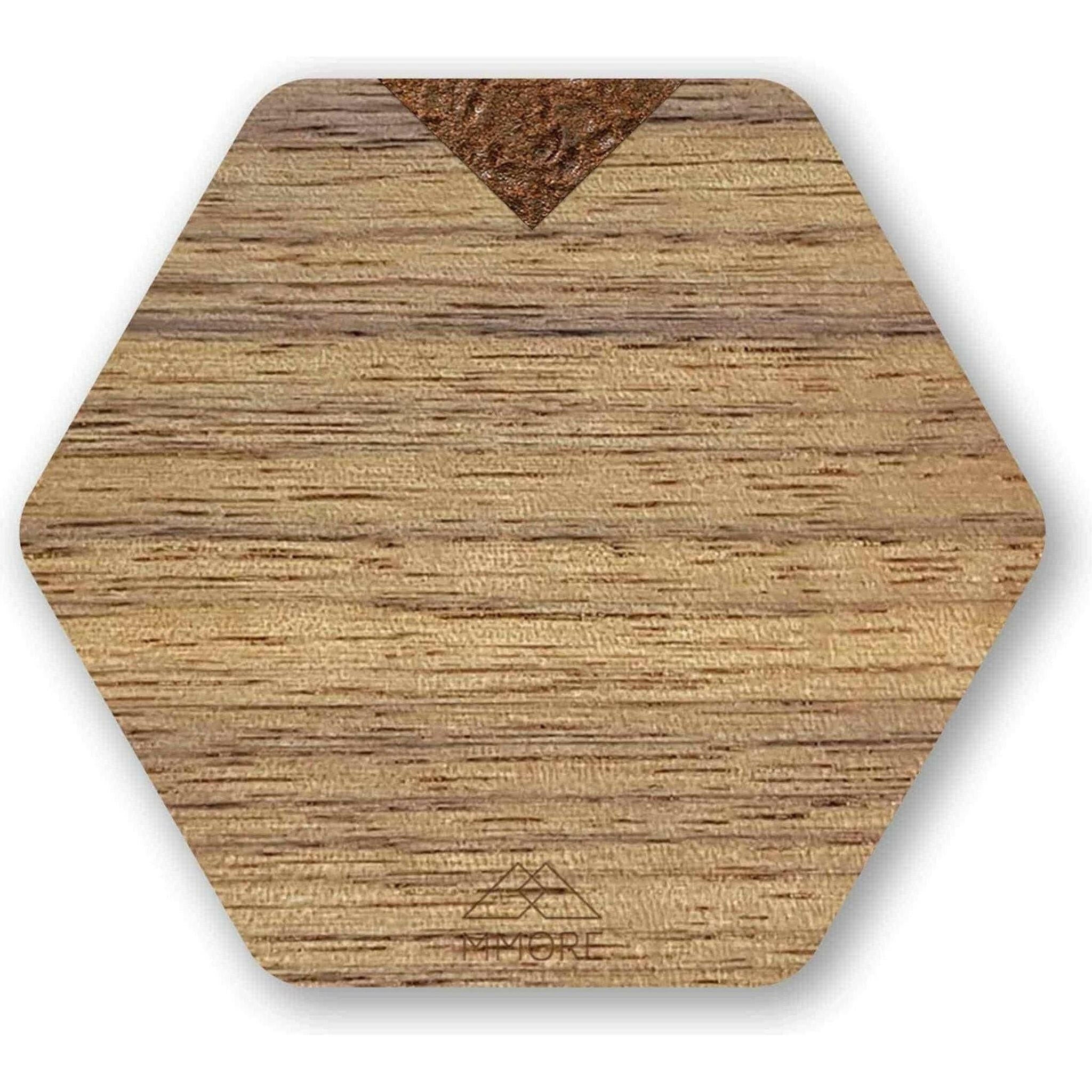 PERSONALIZED Wooden Coasters - American Walnut / Set of 4 Coasters