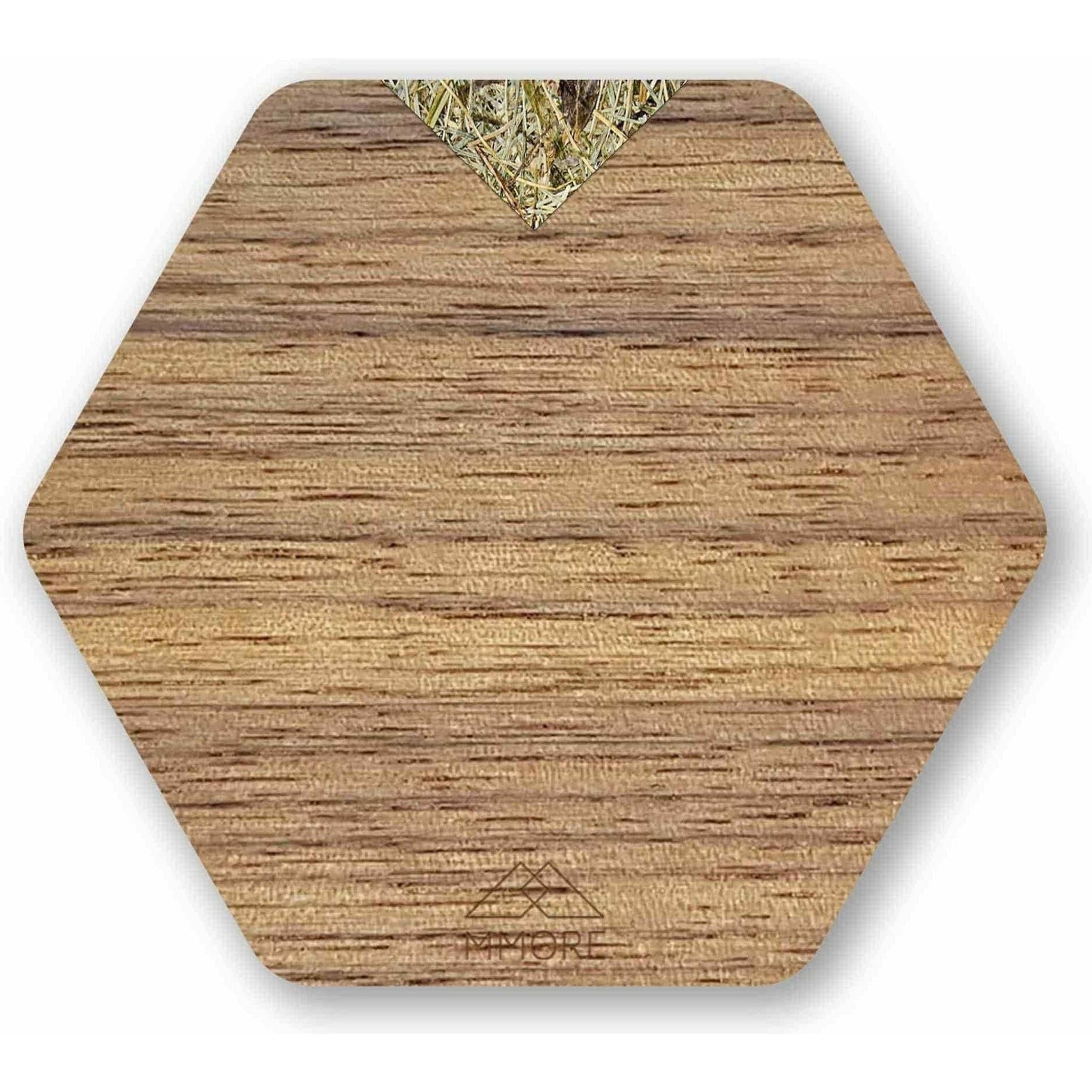 PERSONALIZED Wooden Coasters - American Walnut / Set of 4 Coasters