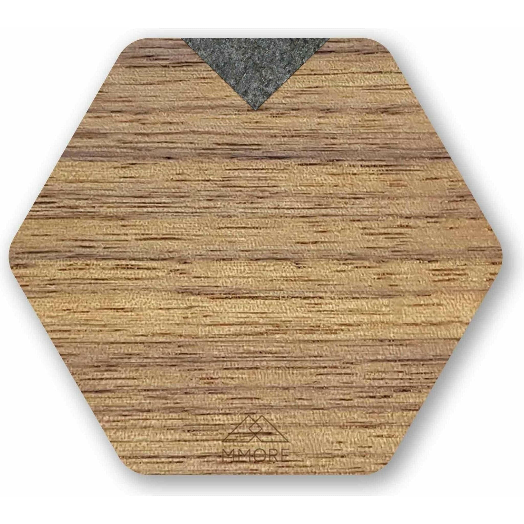 PERSONALIZED Wooden Coasters - American Walnut / Set of 4 Coasters