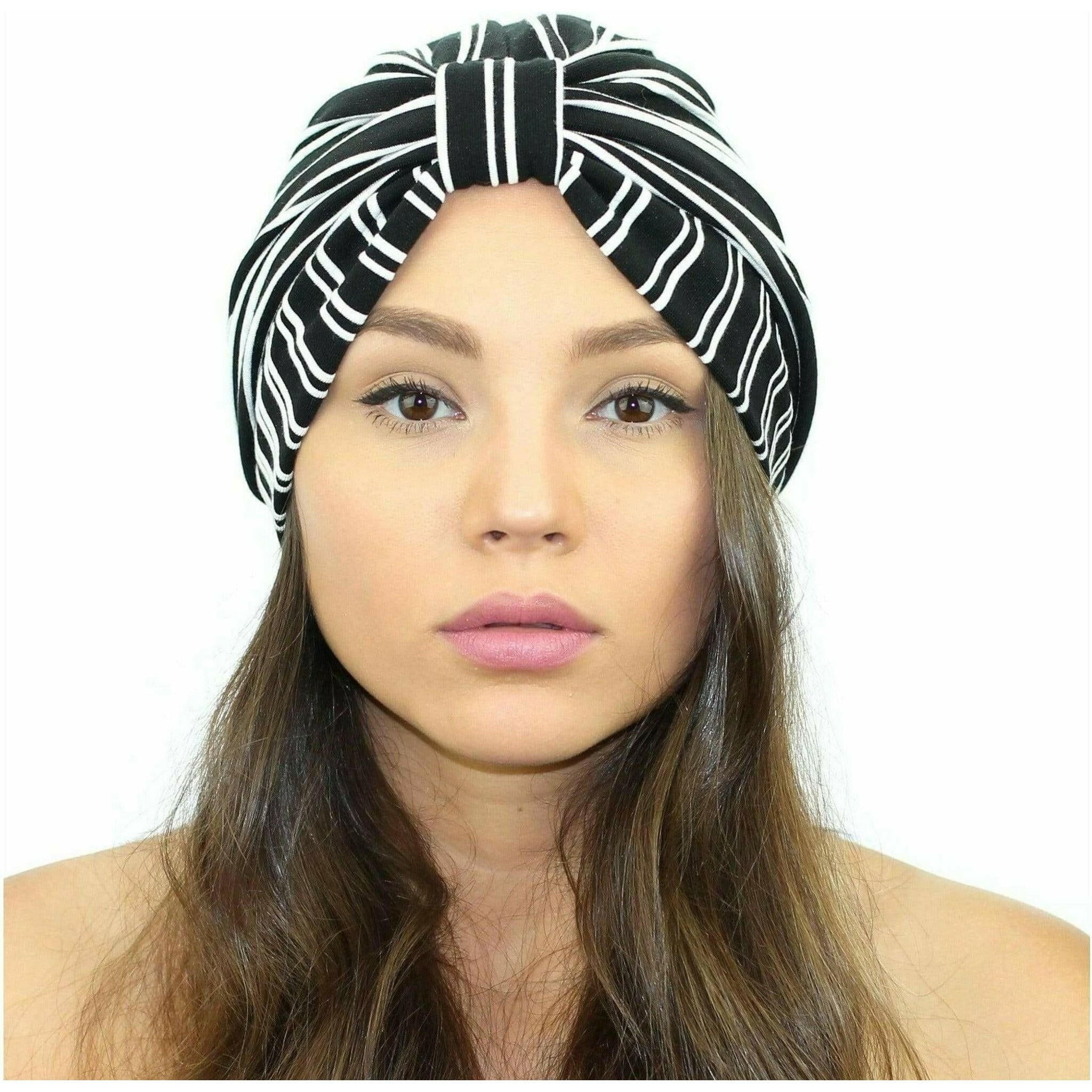 Pinstripe Turban.