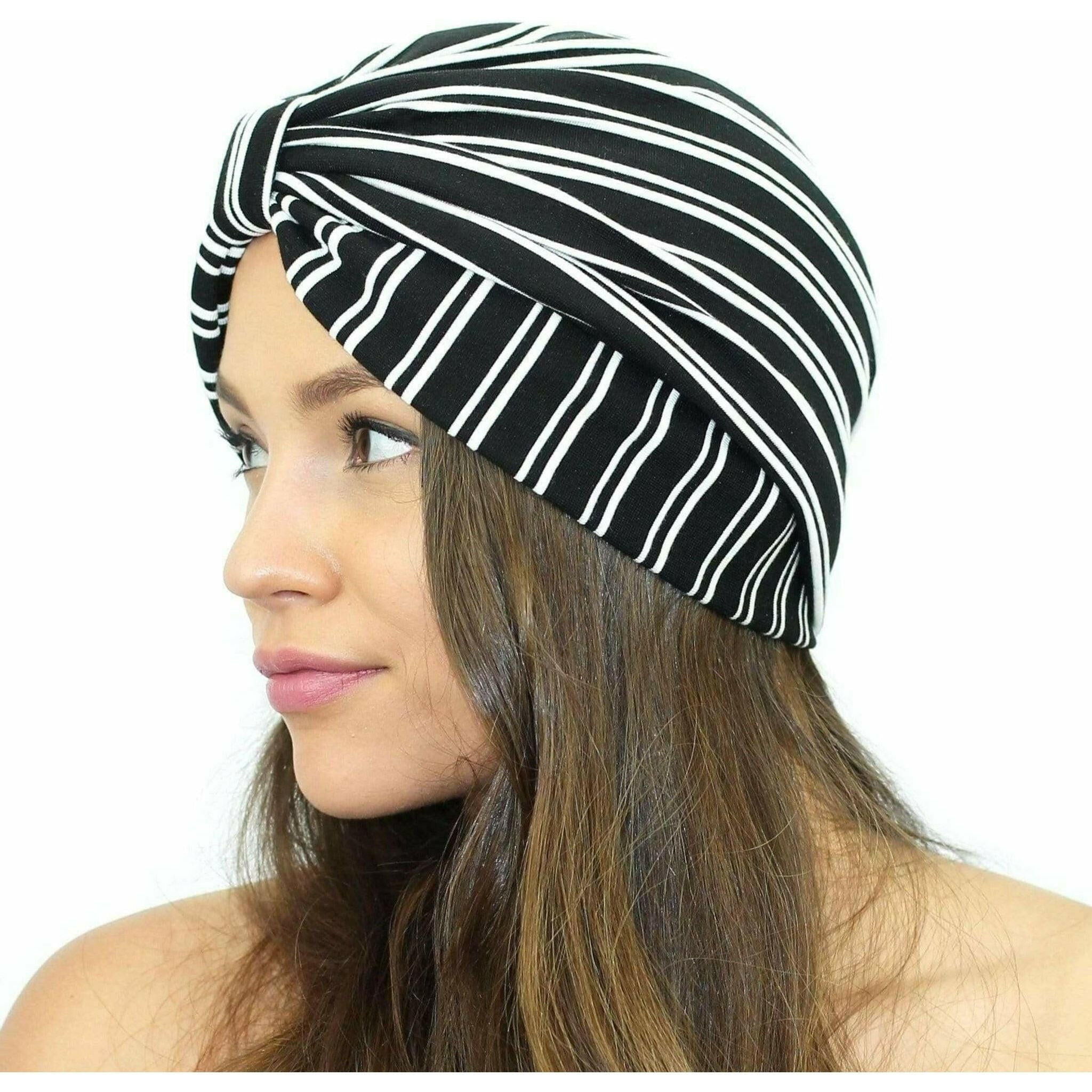 Pinstripe Turban.