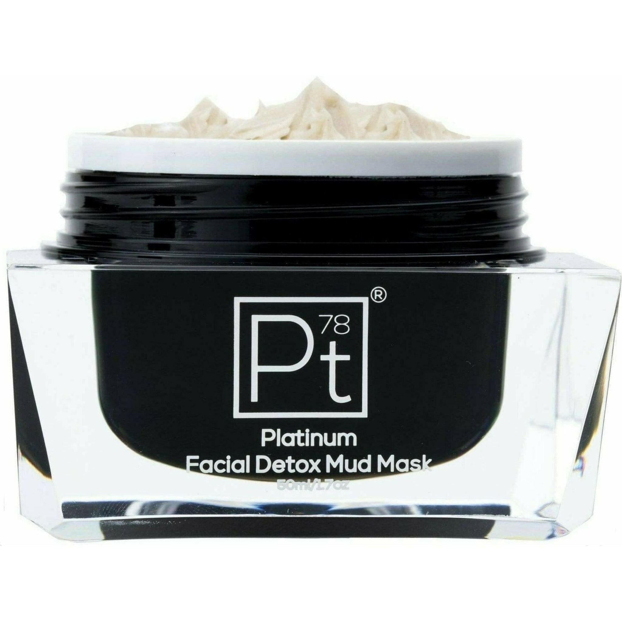 Platinum Facial Detox Mud Mask.