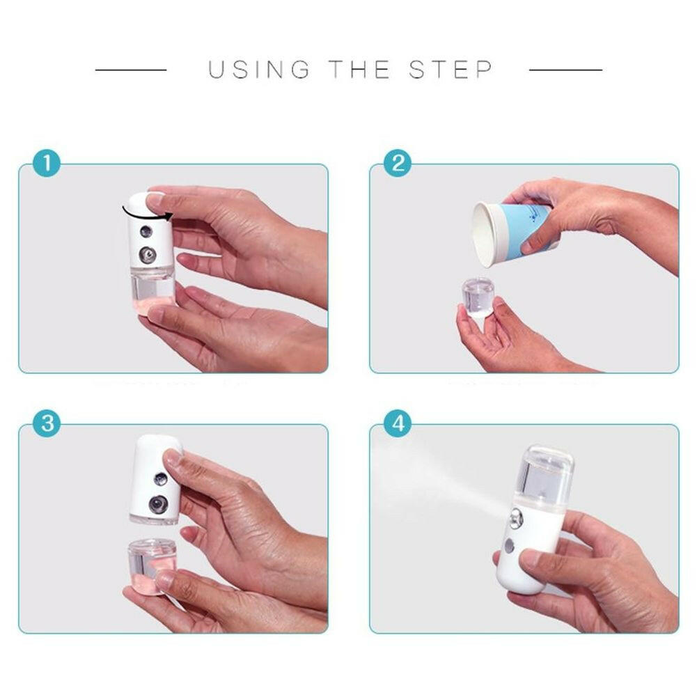 Pocket Size Handheld Multipurpose Nano Mist Sprayer.