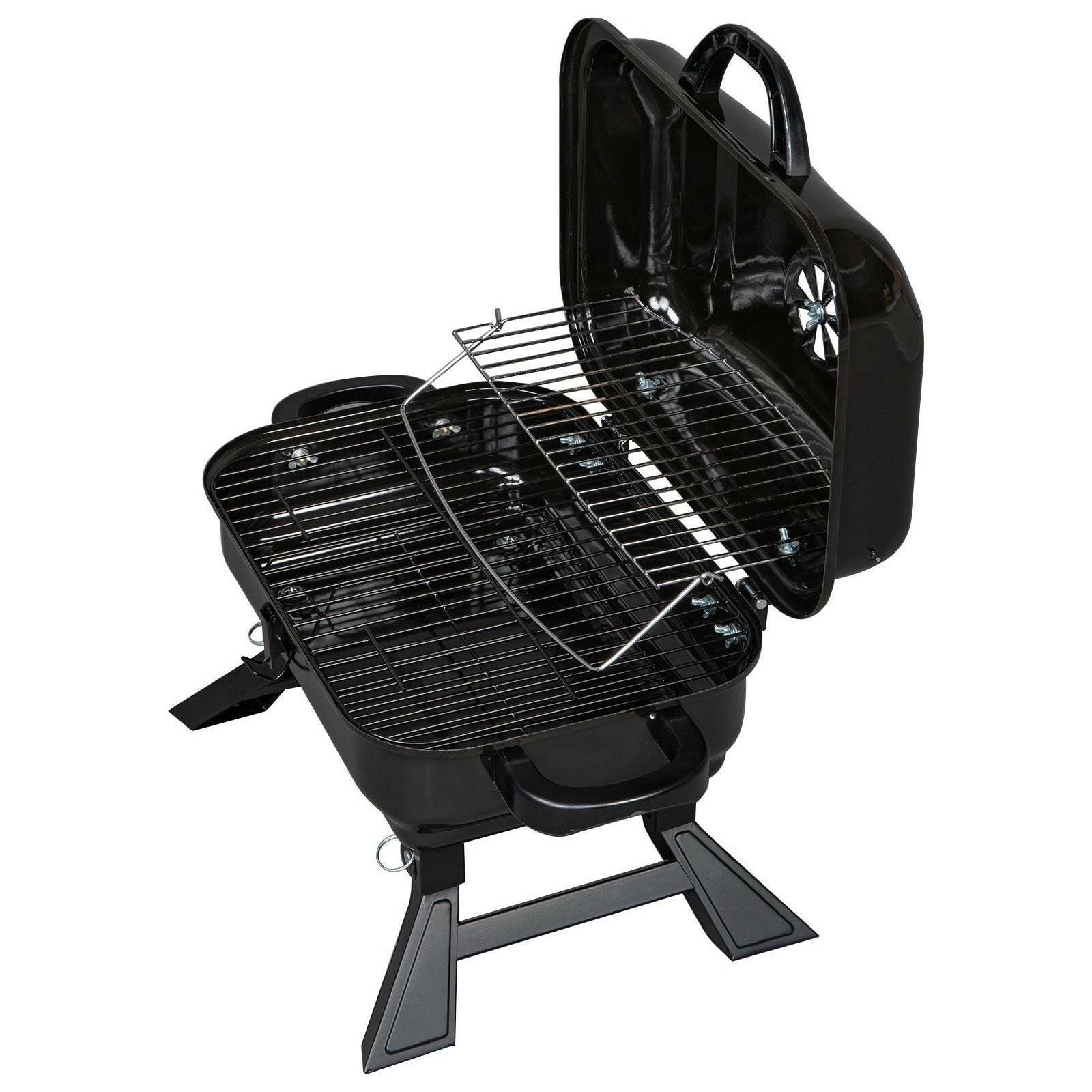 Portable Tabletop BBQ Charcoal Grill.