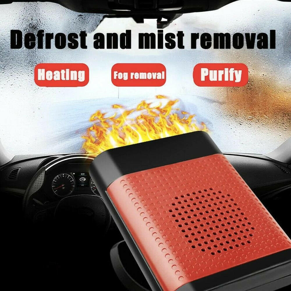 Powerful Car Heater and Fan Defroster 500W.