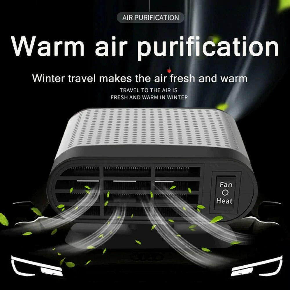 Powerful Car Heater and Fan Defroster 500W.