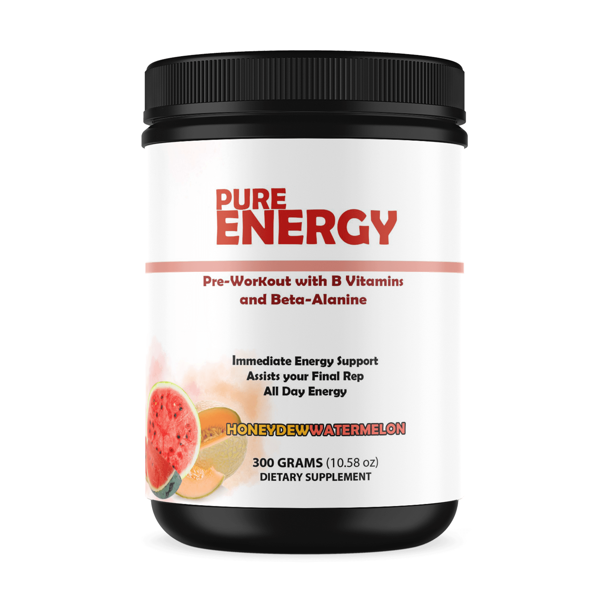 Pure Energy - Honeydew Watermelon.