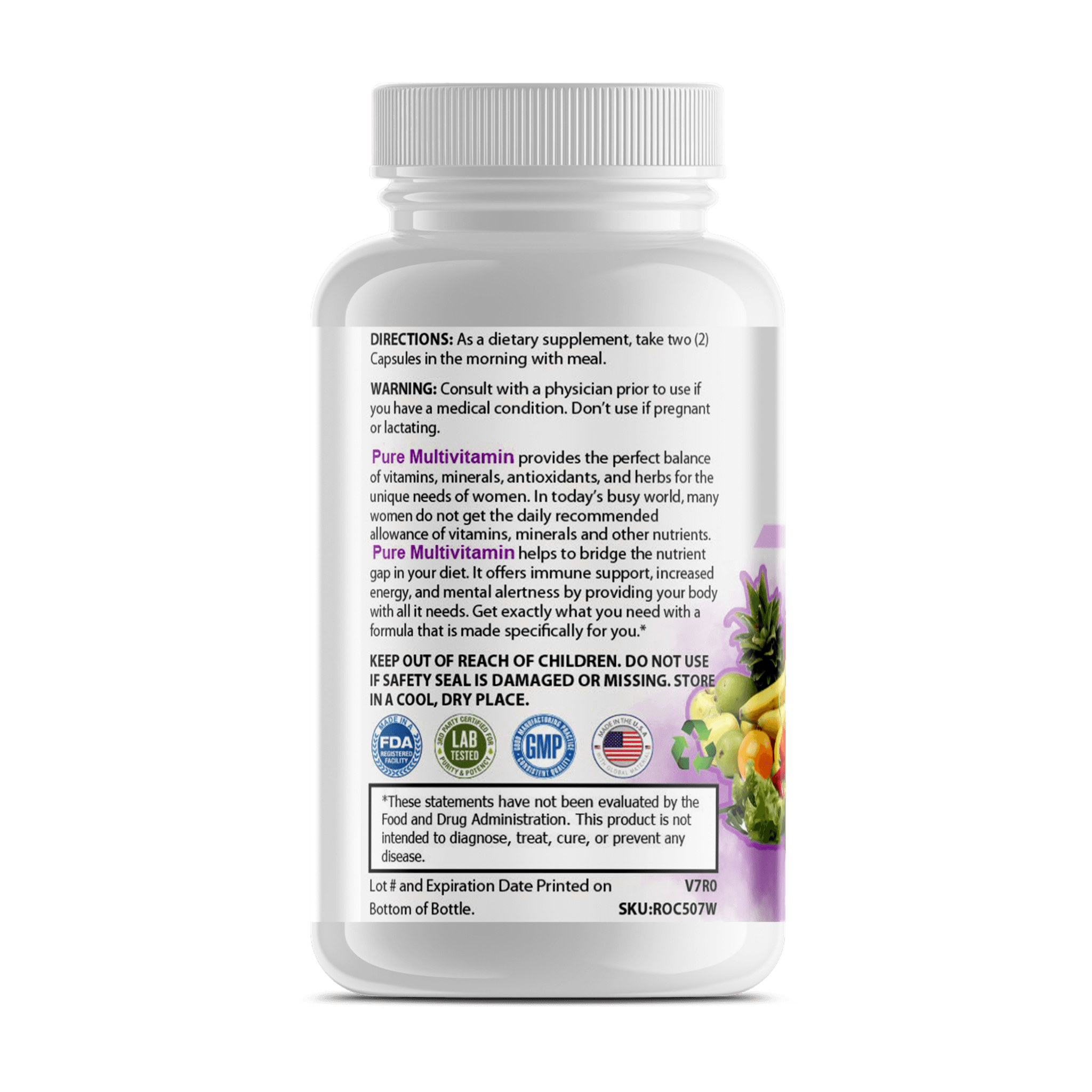 Pure Multivitamins - Women.