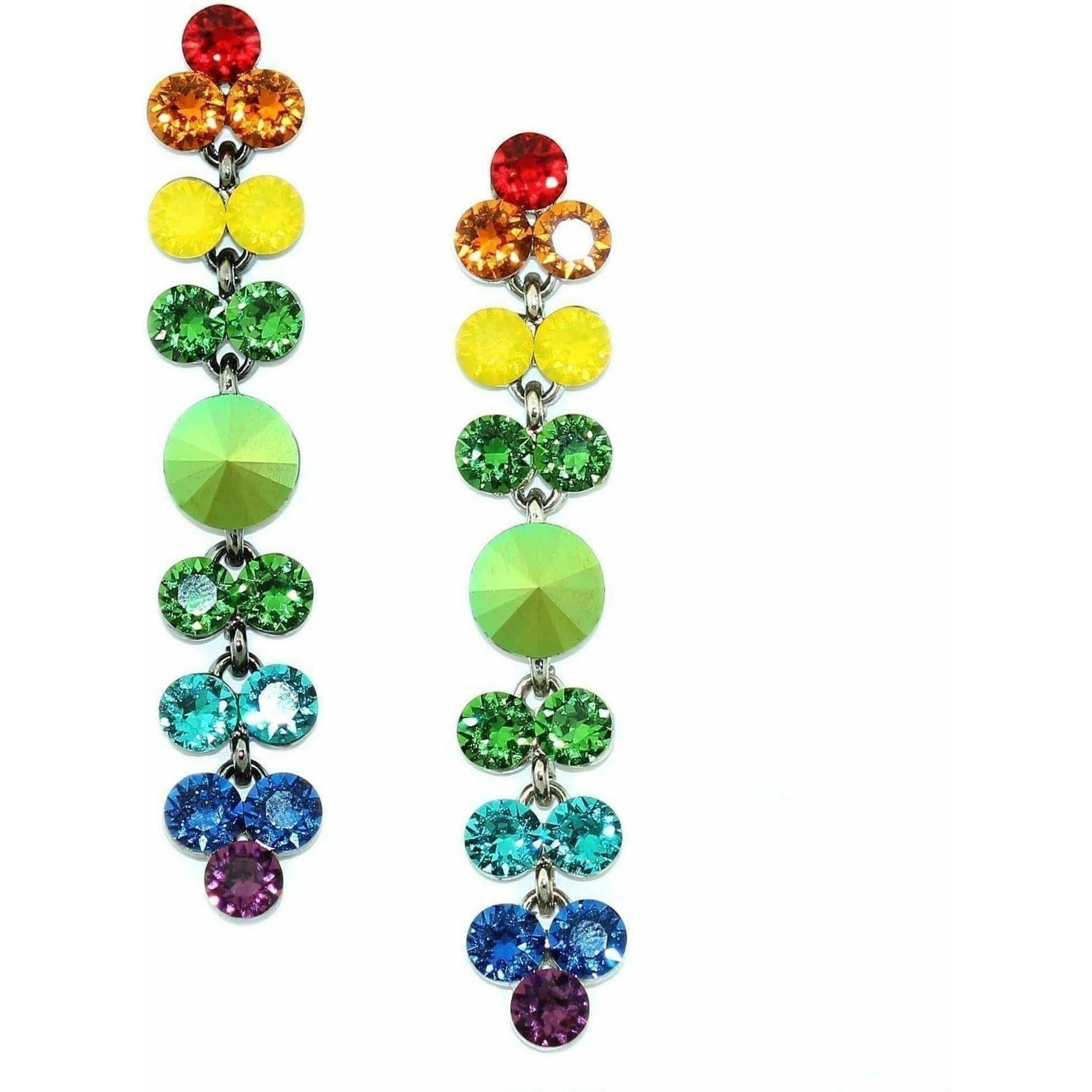 Rainbow Drop Earrings.