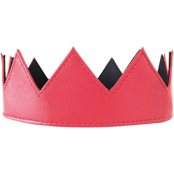 Red Leather Crown