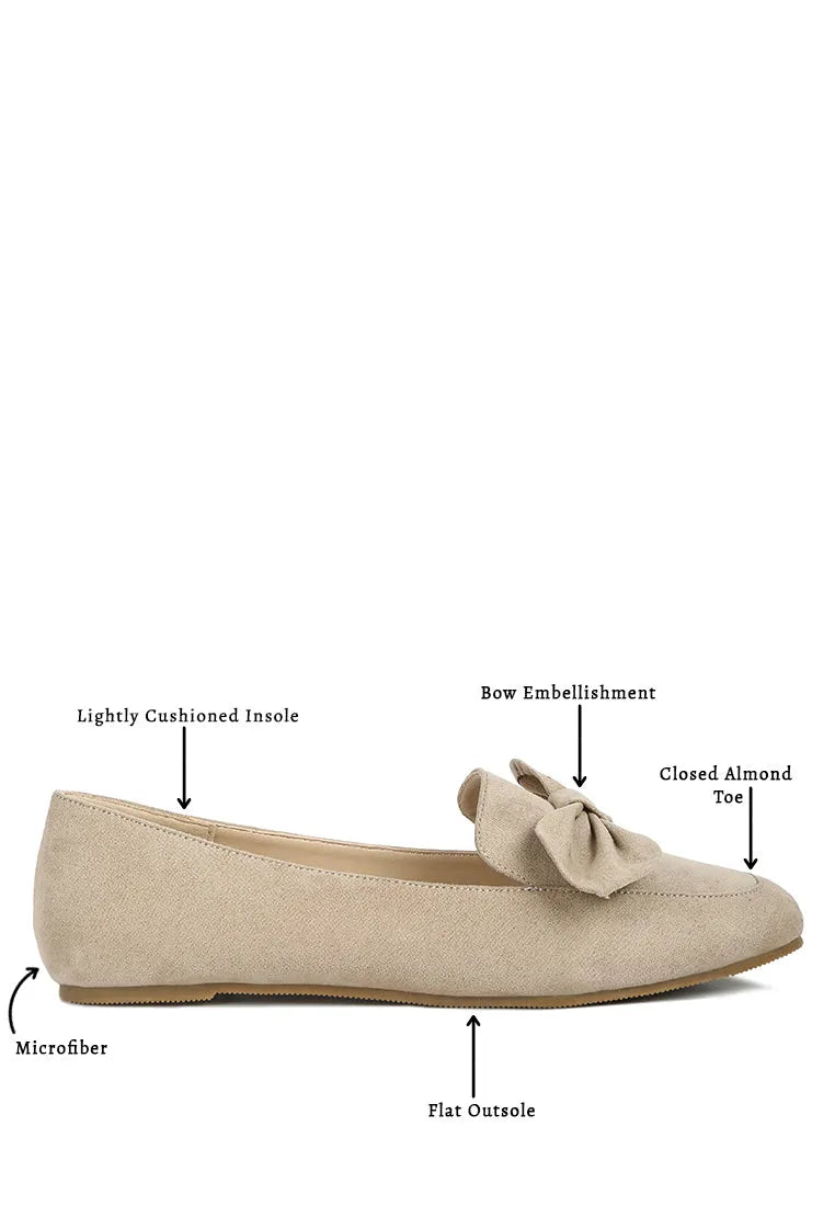 Remee Front Bow Loafers