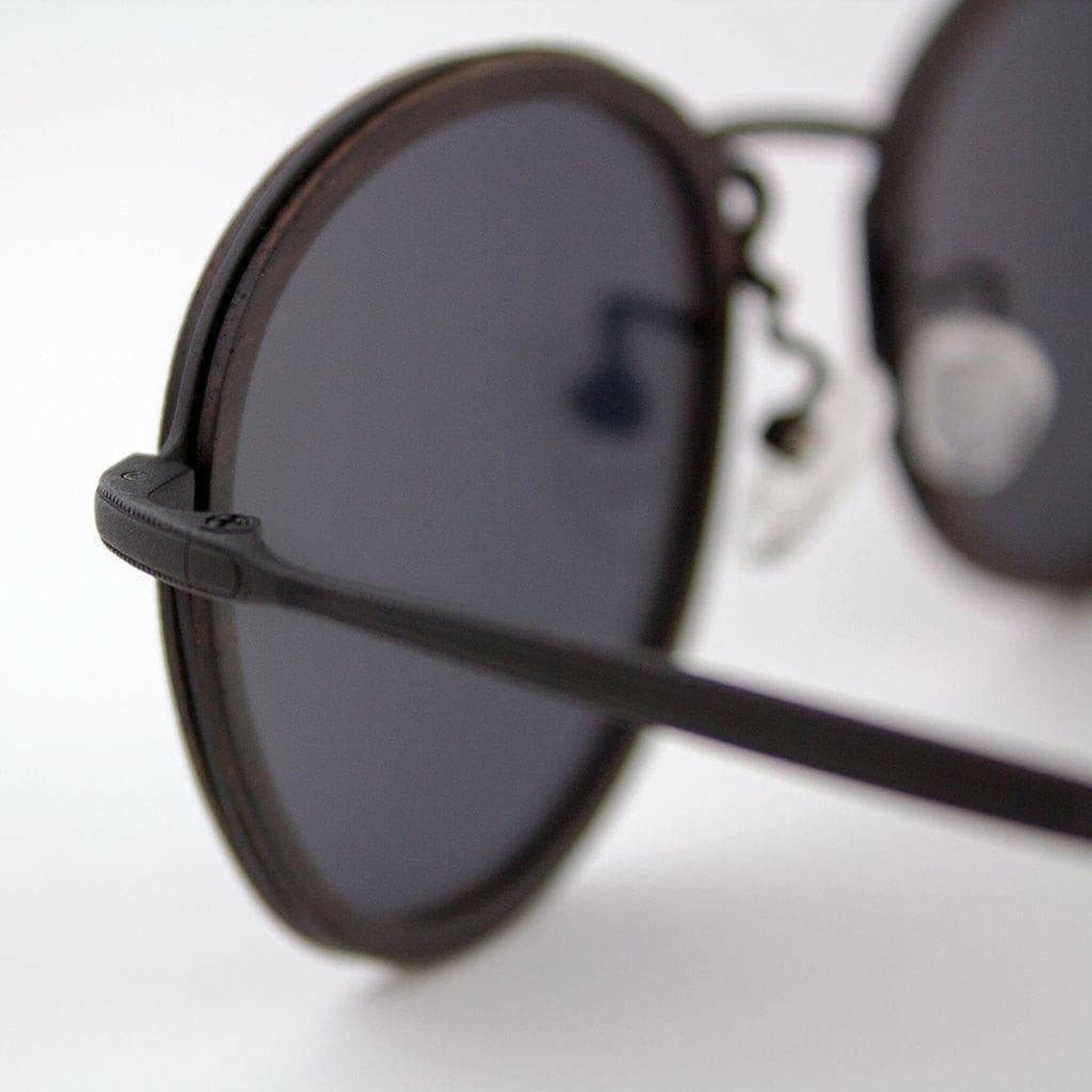 Richey - Featherlight Titanium & Wood Sunglasses.