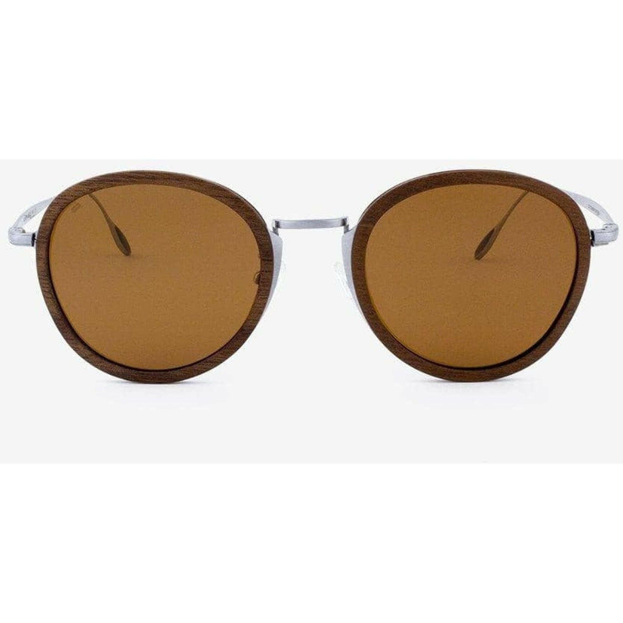 Richey - Featherlight Titanium & Wood Sunglasses.