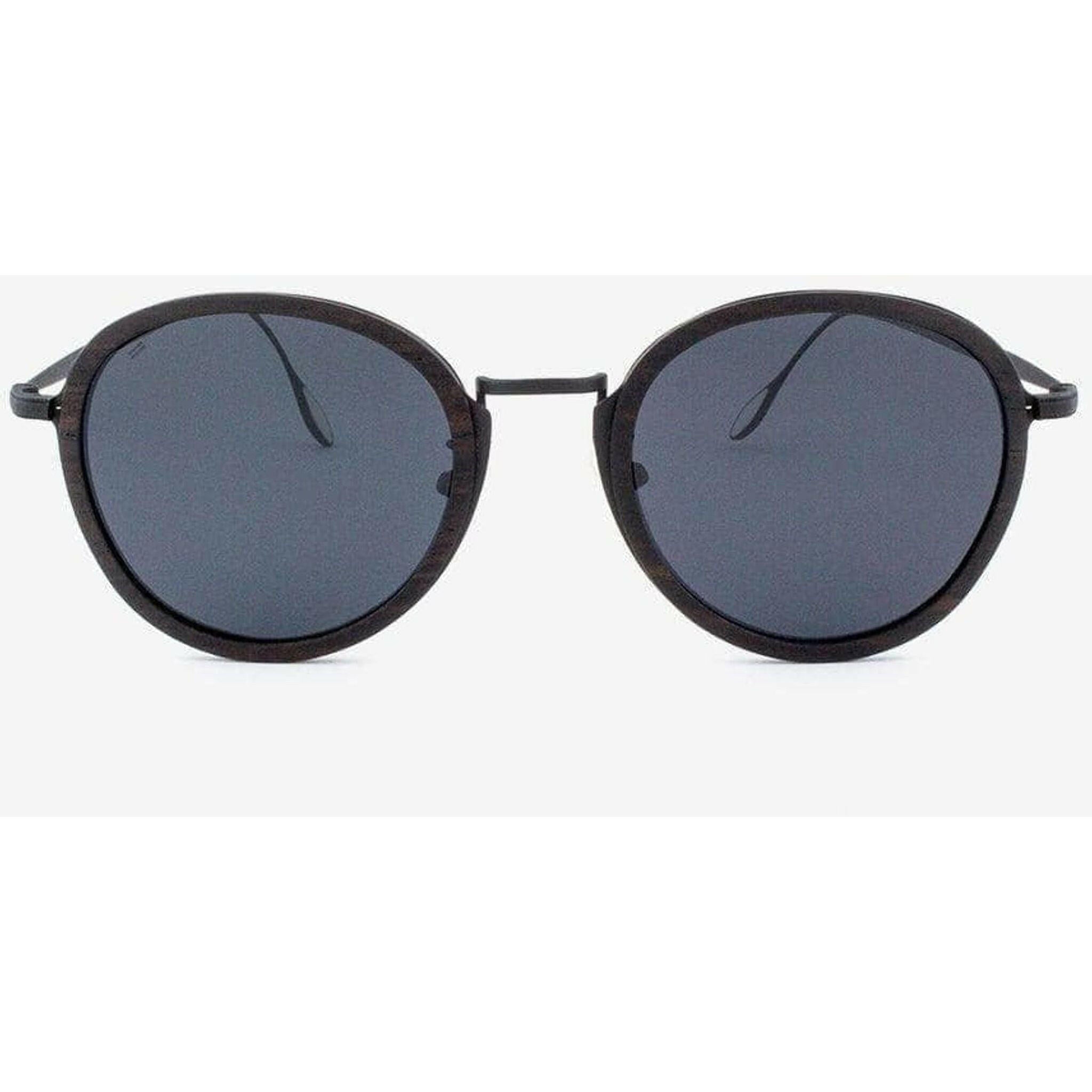 Richey - Featherlight Titanium & Wood Sunglasses.