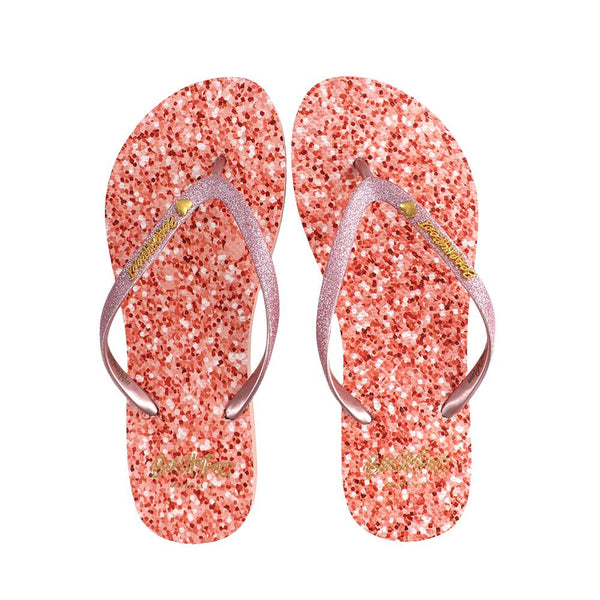 BeachyFeet® - Rose Shimmer.