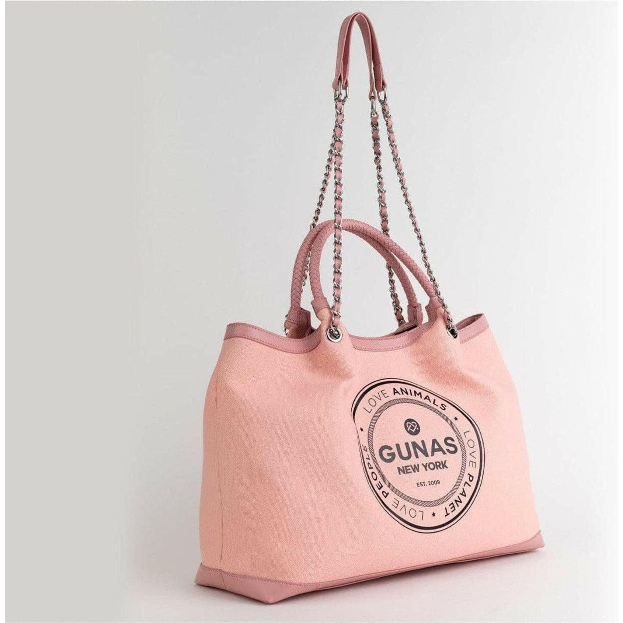 RUTH - Light Pink Vegan Canvas Tote.