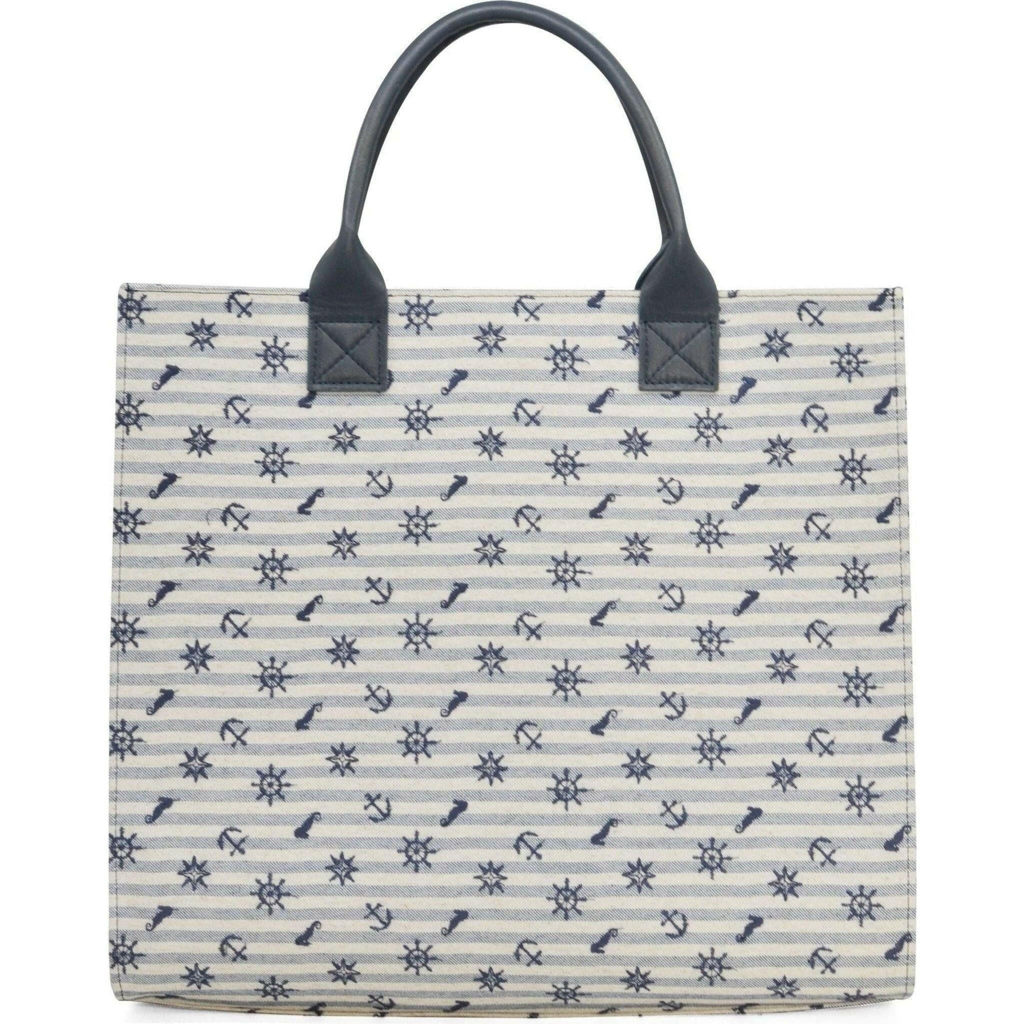 Seajure Atol Tote Bag Embroidered Linen.