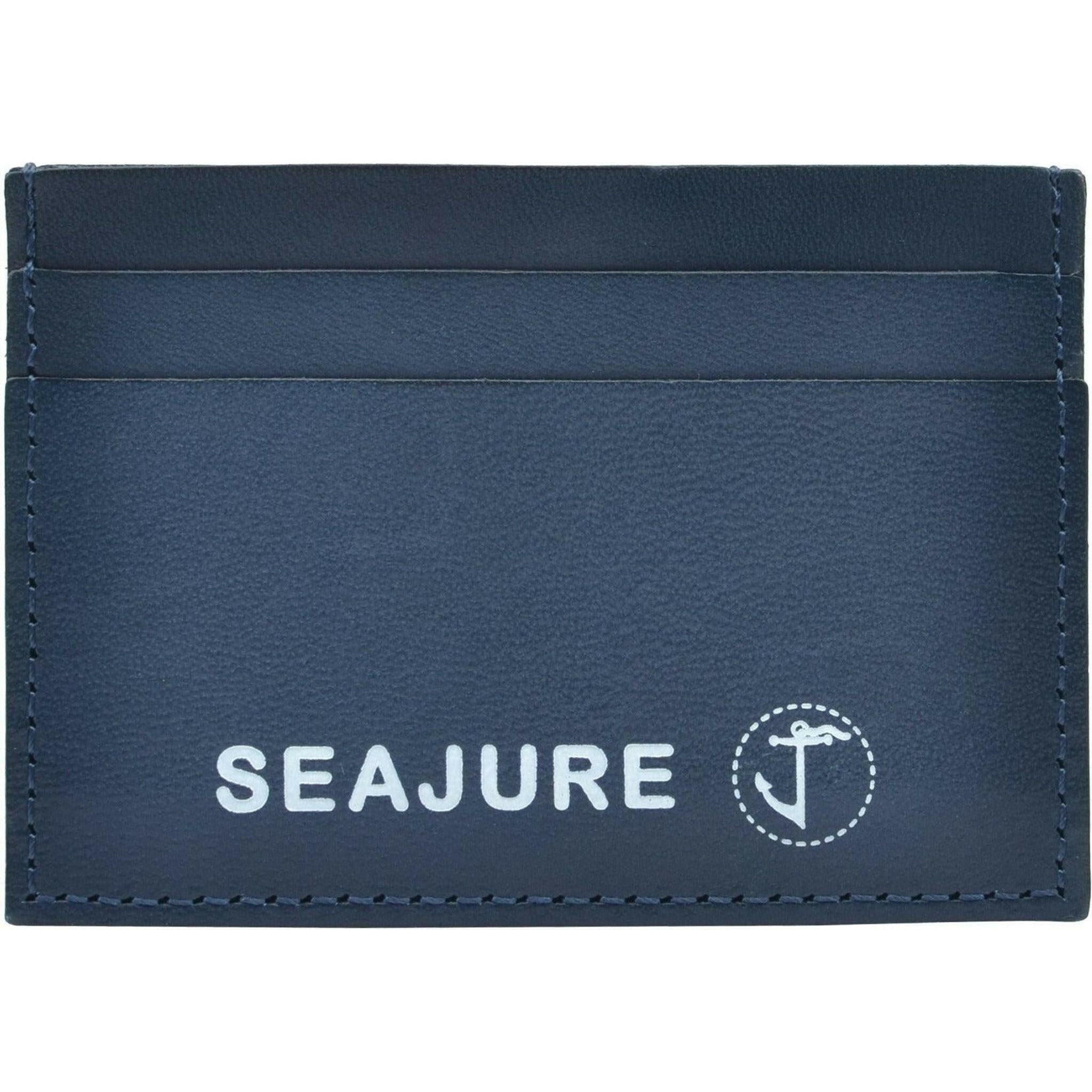 Seajure Smooth Leather Card Holder.