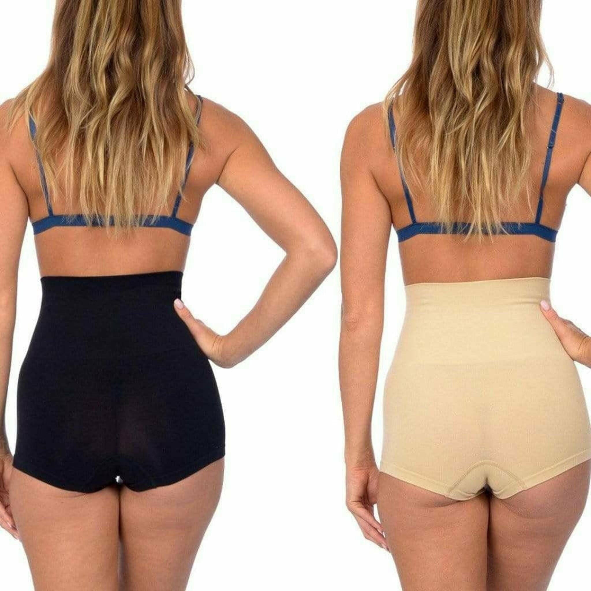 Seamless High Waist Boy Short Shaper - 2 Pack.