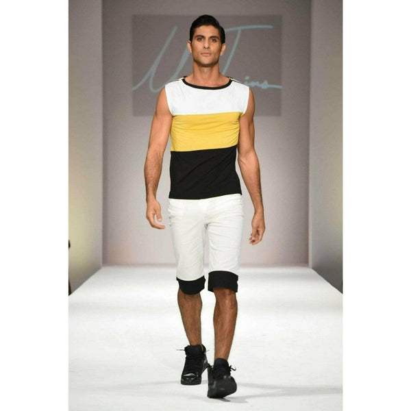 Sleeveless Colorblock Top