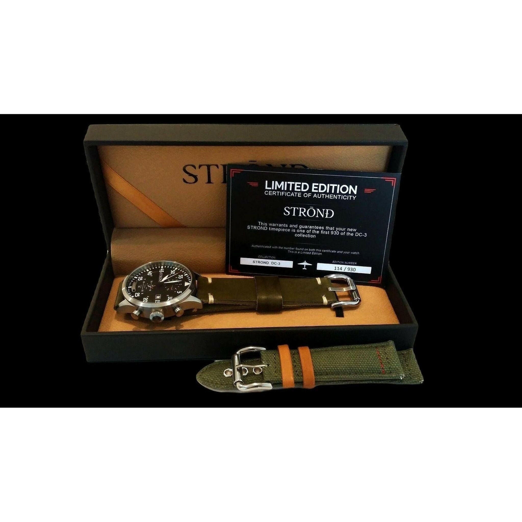 STROND DC3 Mkll All Stainless Steel Watch.