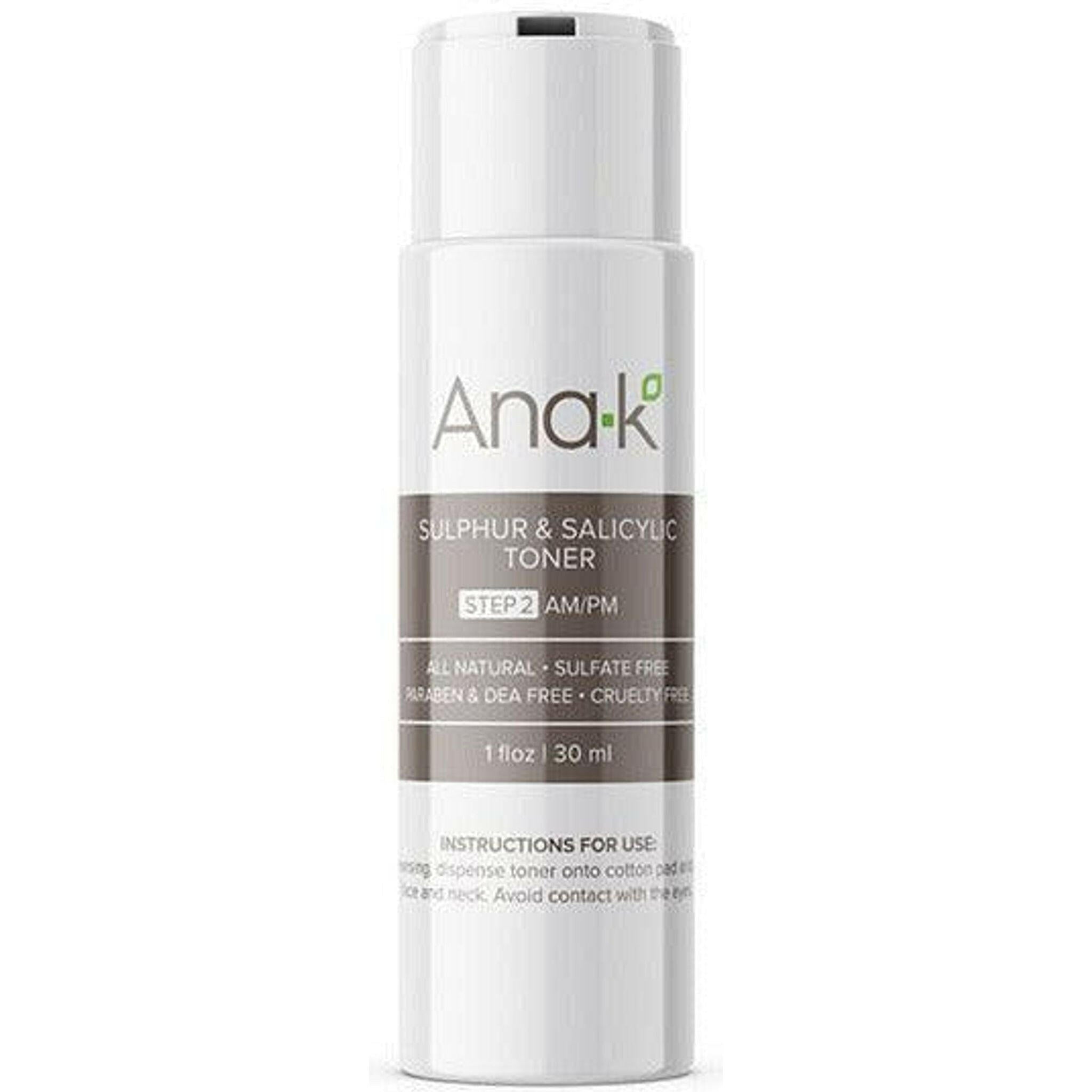 Sulphur & Salicylic Toner Travel Size by AnaK.