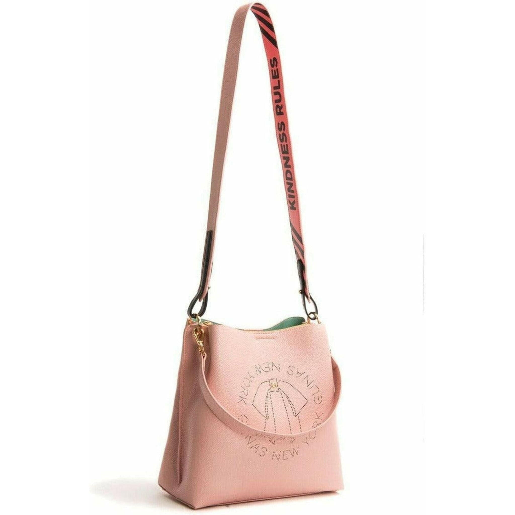 Tabitha Bucket Bag in Pink.