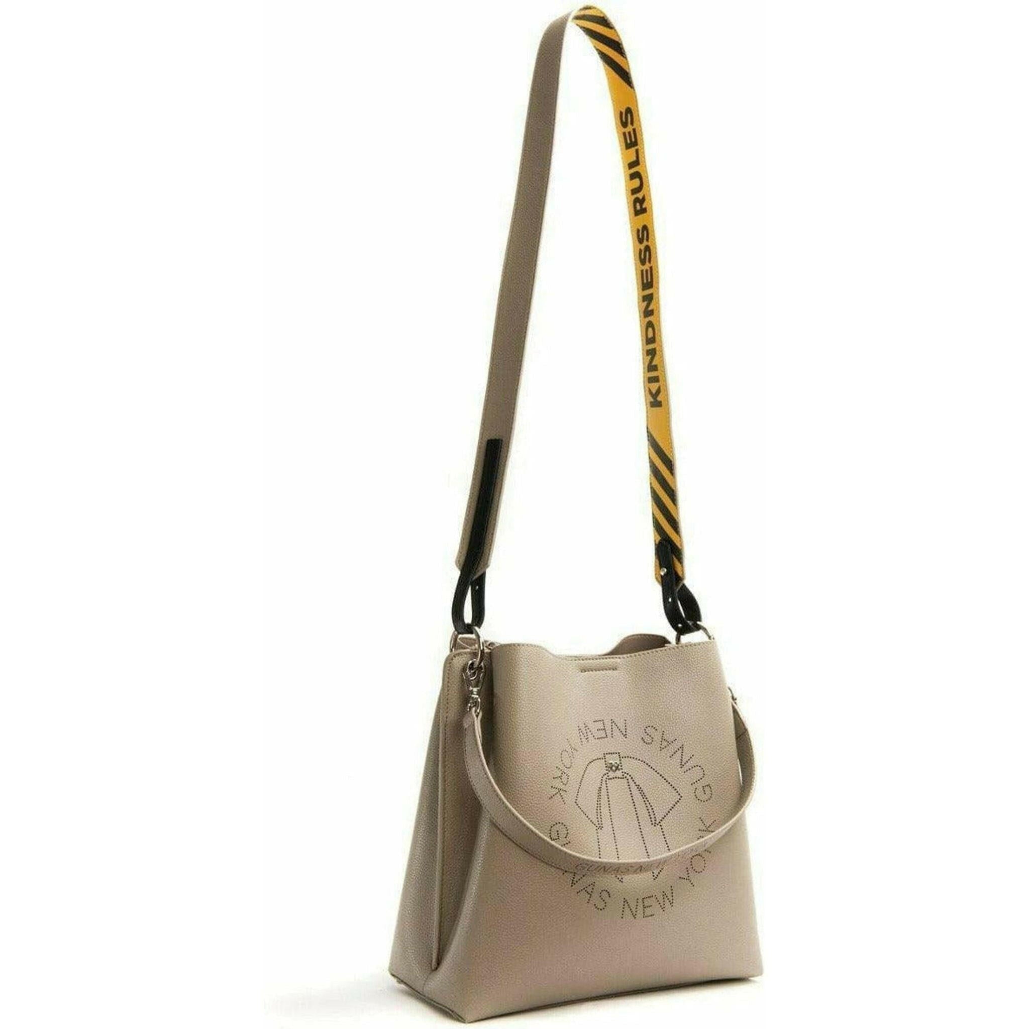 Tabitha Bucket Bag in Taupe.