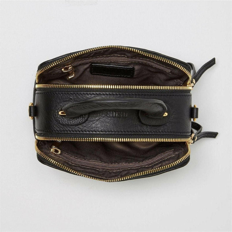 Taylor Black Small Crossbody Bag