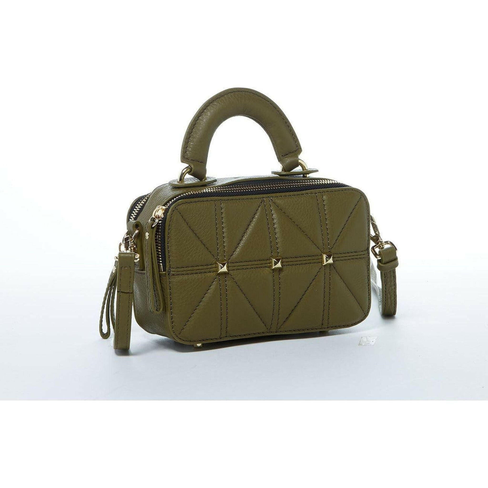 Taylor Small Crossbody Bag Olive Green.