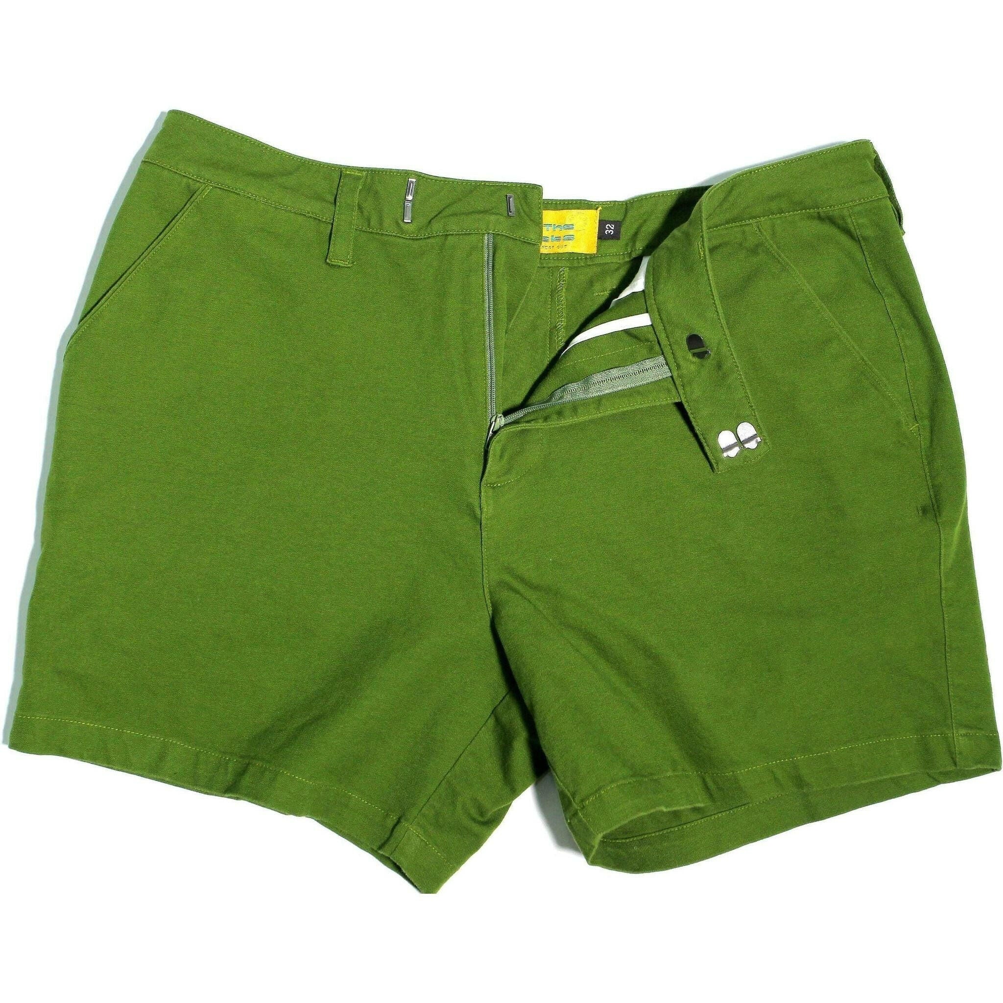 The Caliente 5" Shorts in Palm Green.