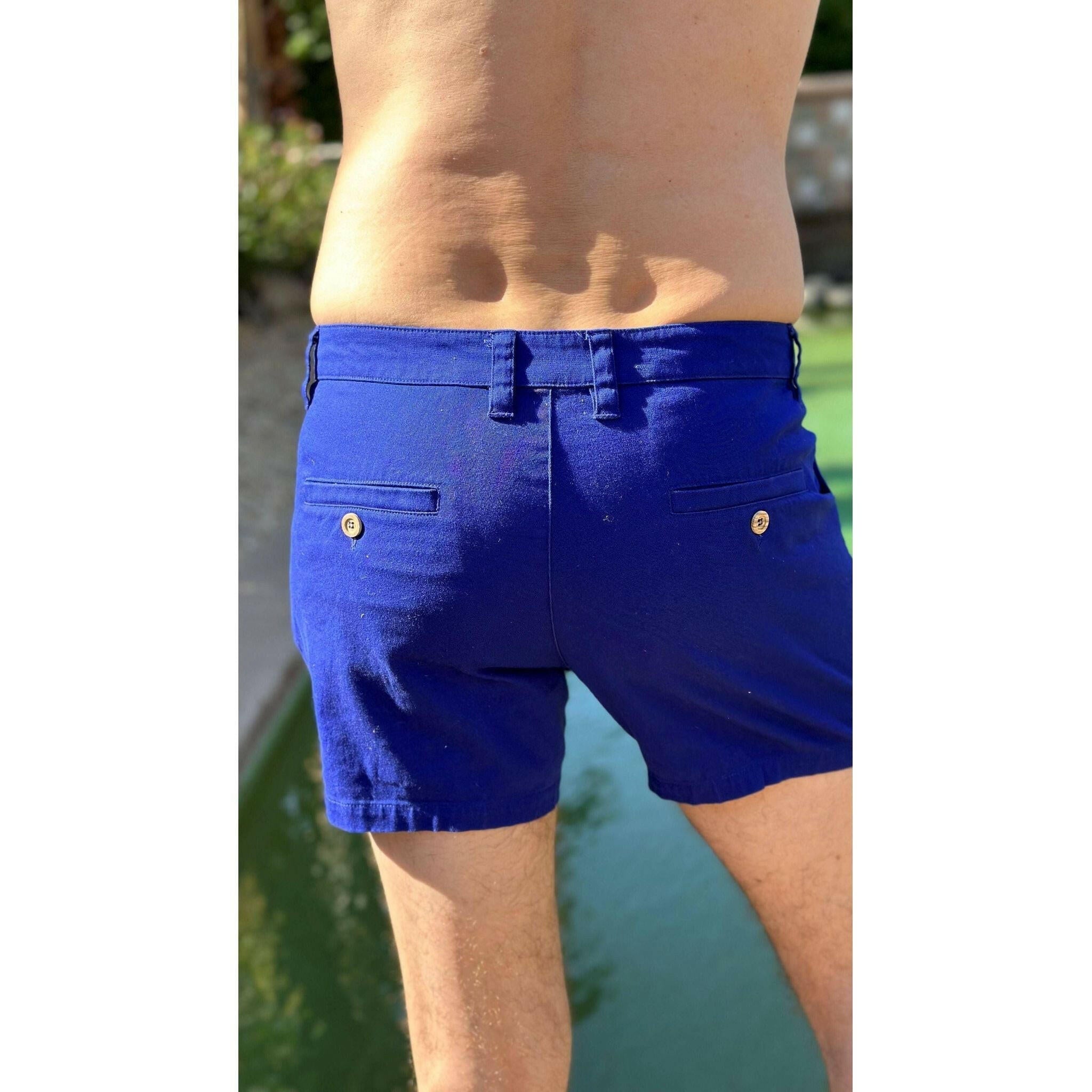 The Caliente 5" Shorts in Royal Blue.