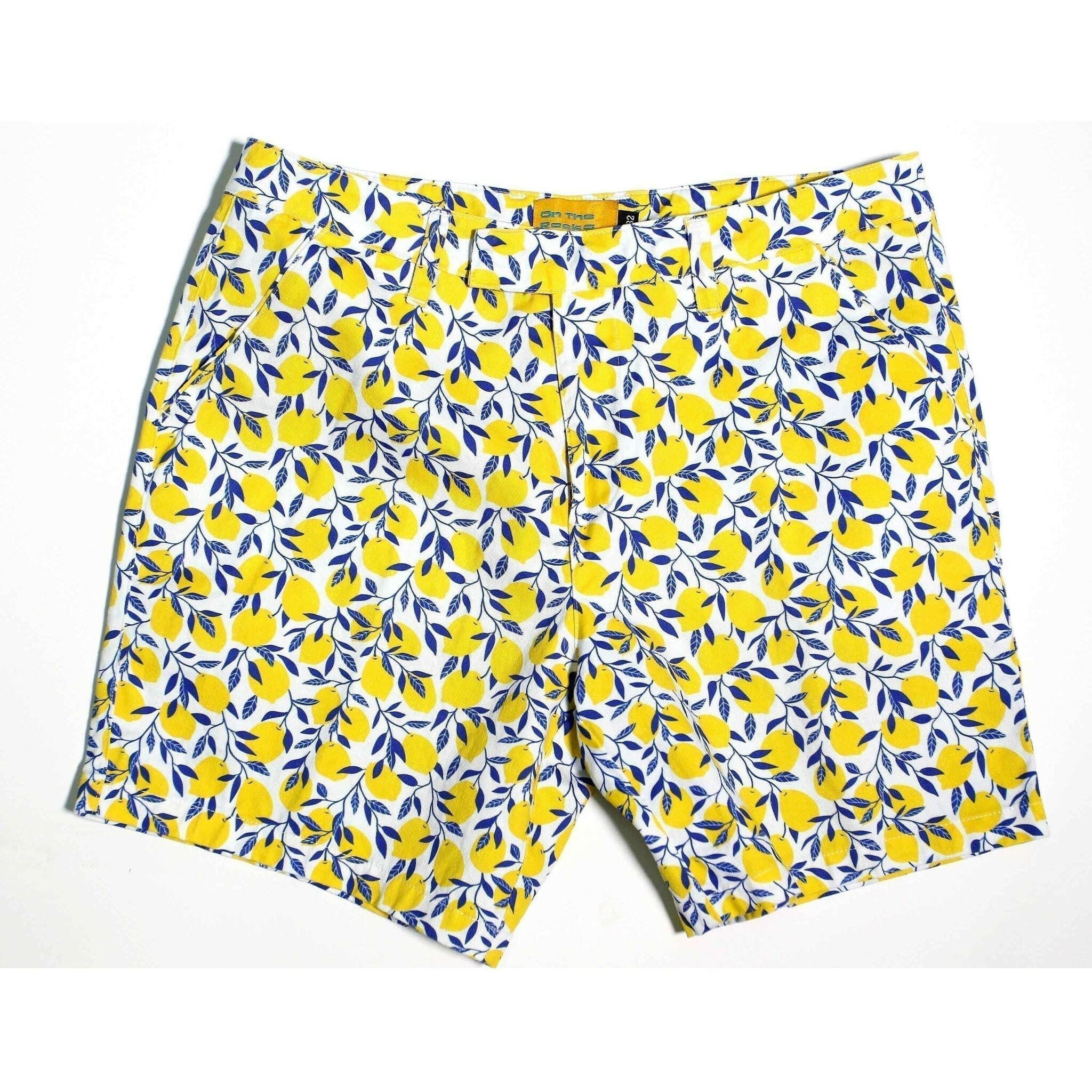 The Handsome 7" Shorts in Amalfi Lemons.