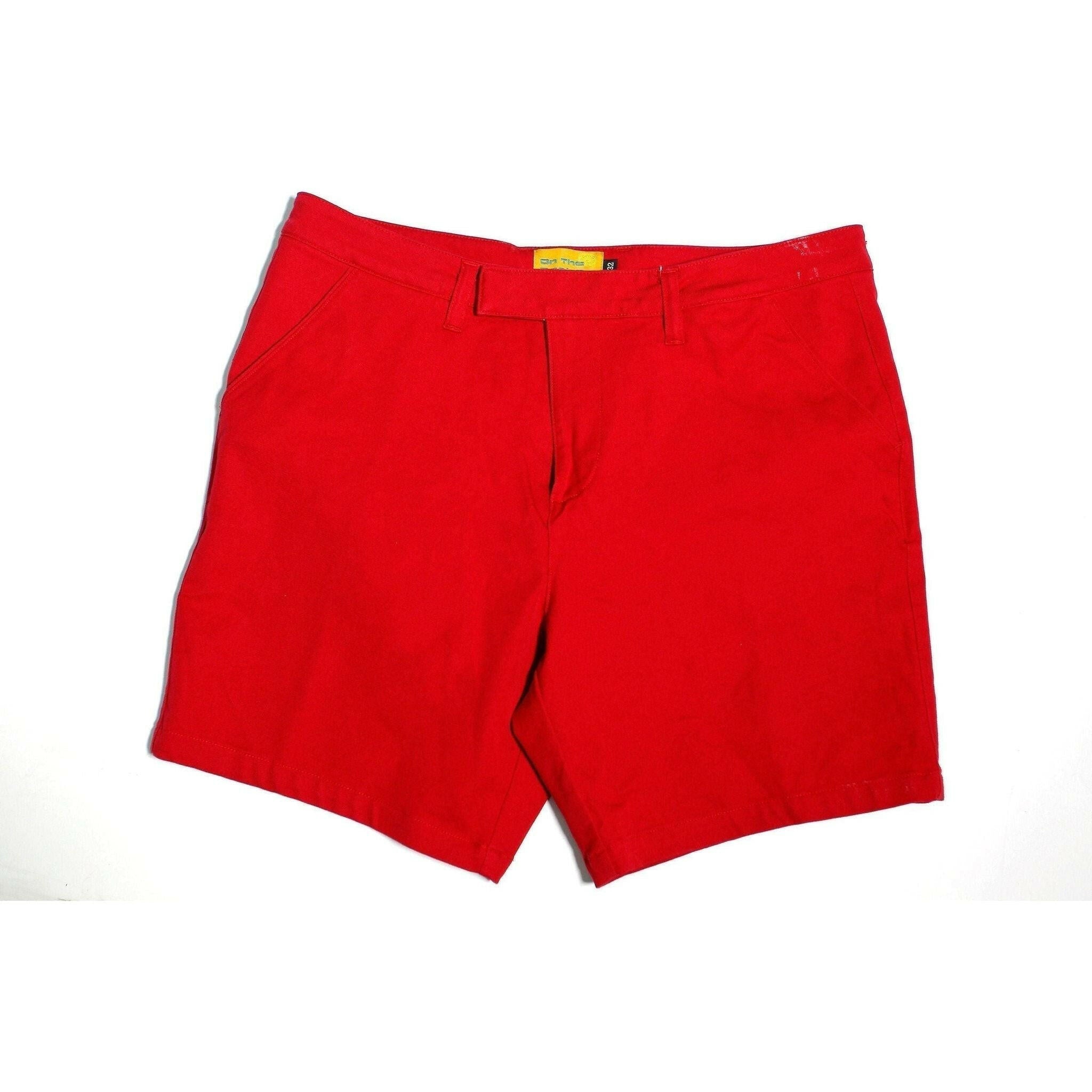 The Handsome 7" Shorts in Fiery Red.