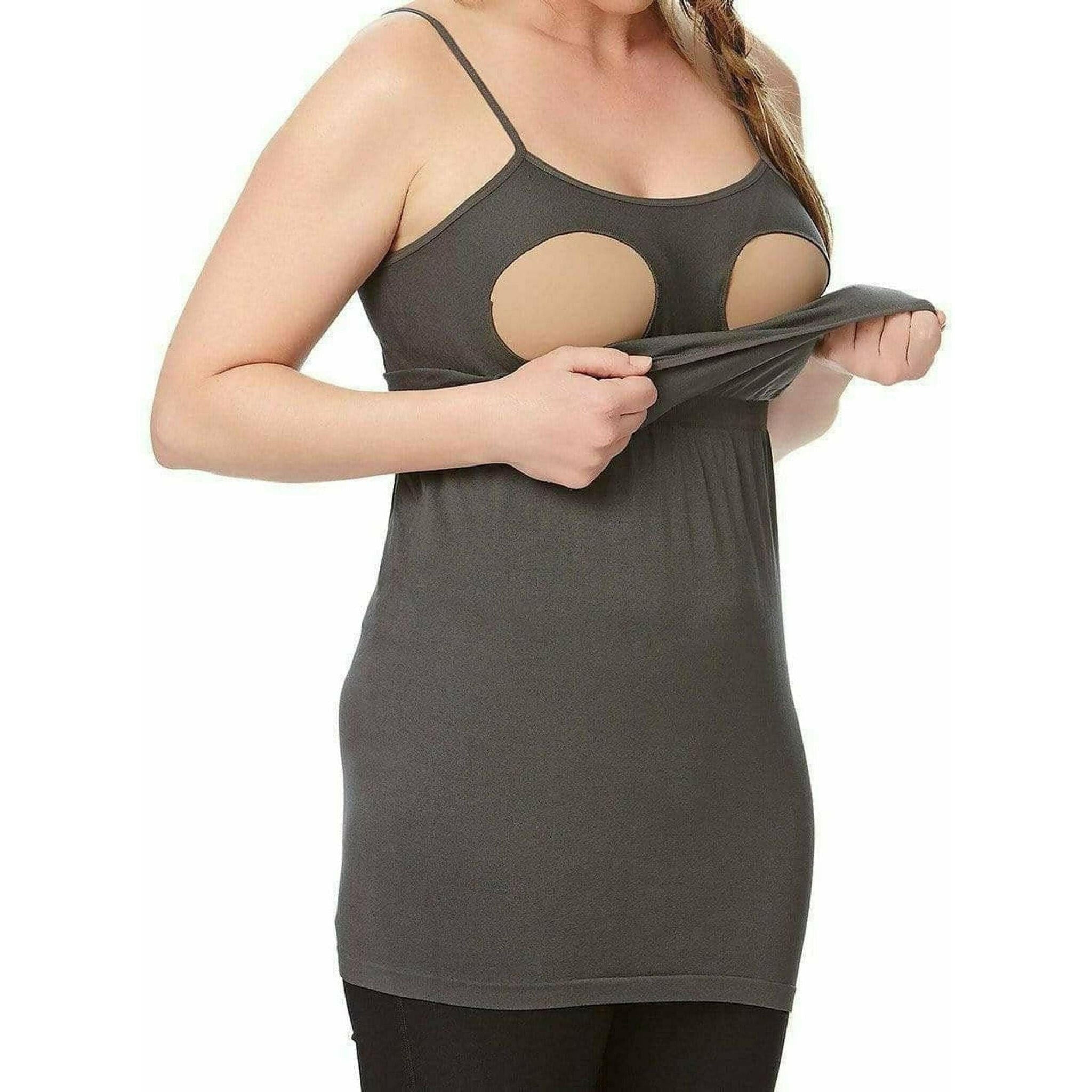 The Most Comfortable Seamless Nursing Camisole.