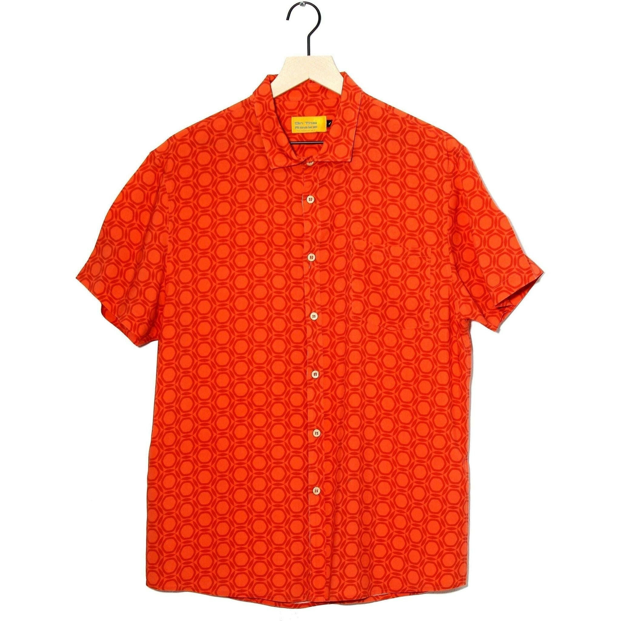 The Tangier Perfect Cut Short Sleeve Button-Down Shirt.