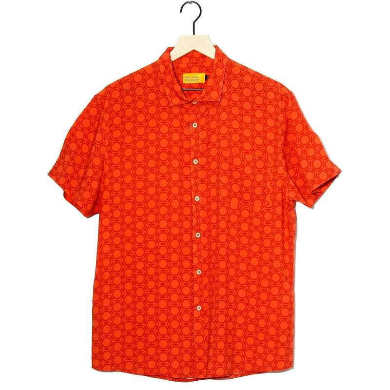 The Tangier Perfect Cut Short Sleeve Button-Down Shirt