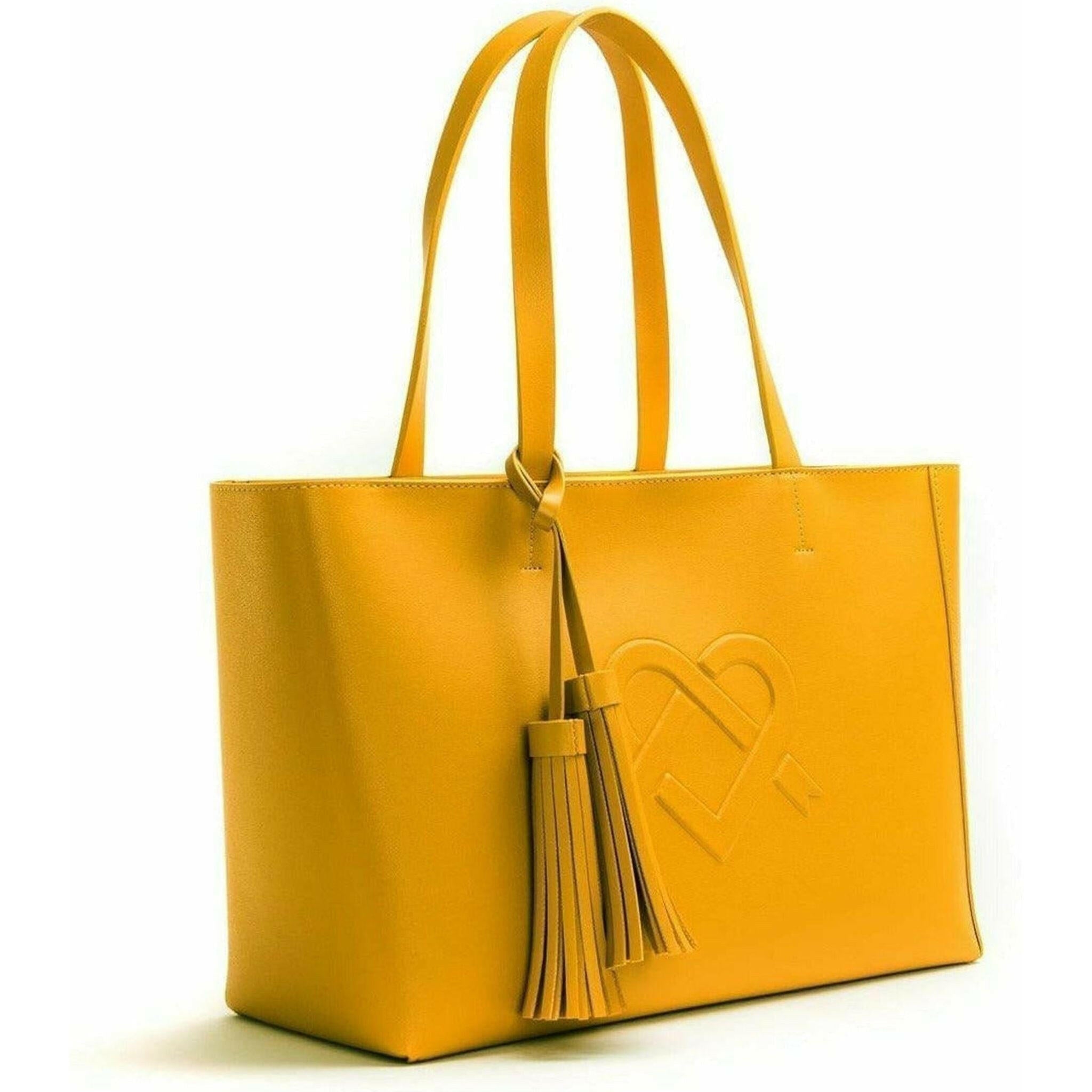 Tippi - Mustard Vegan Tote Bag.