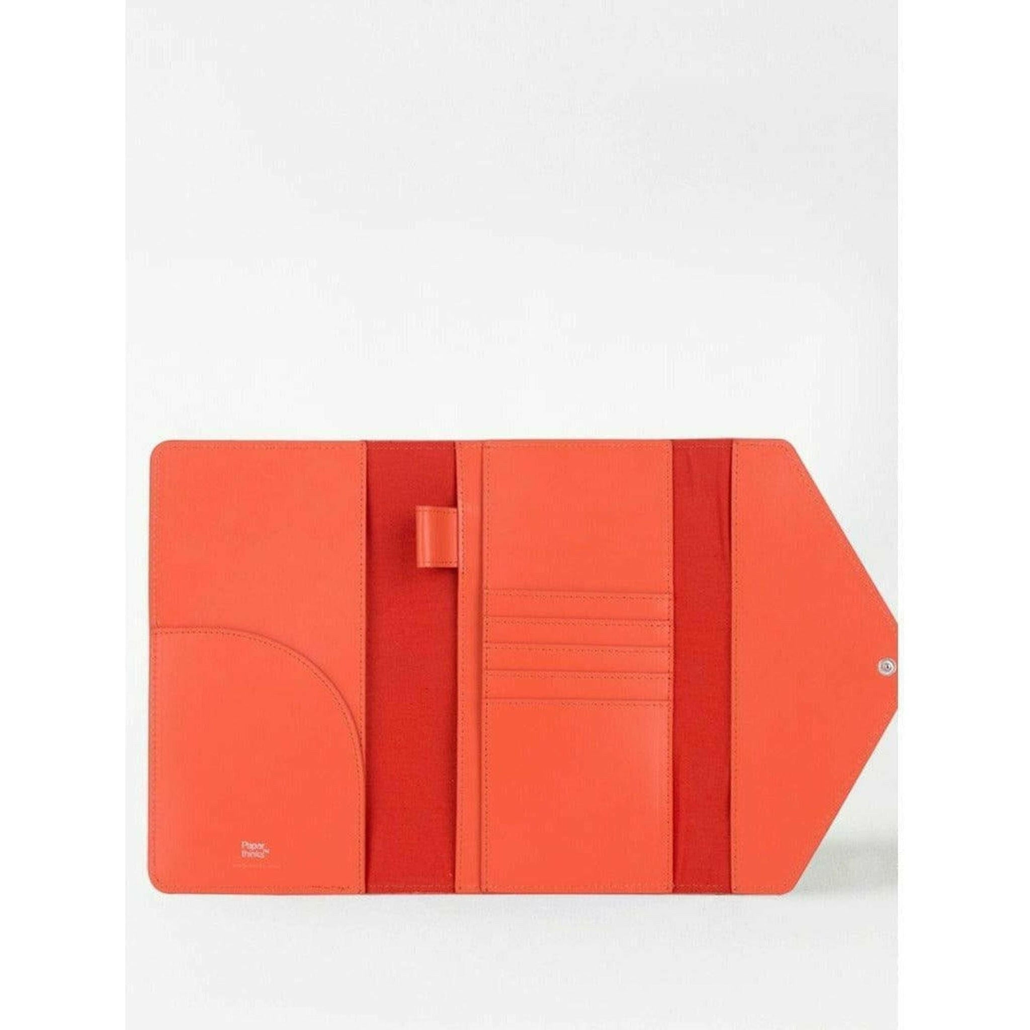 Travel Envelope Tangerine Orange.