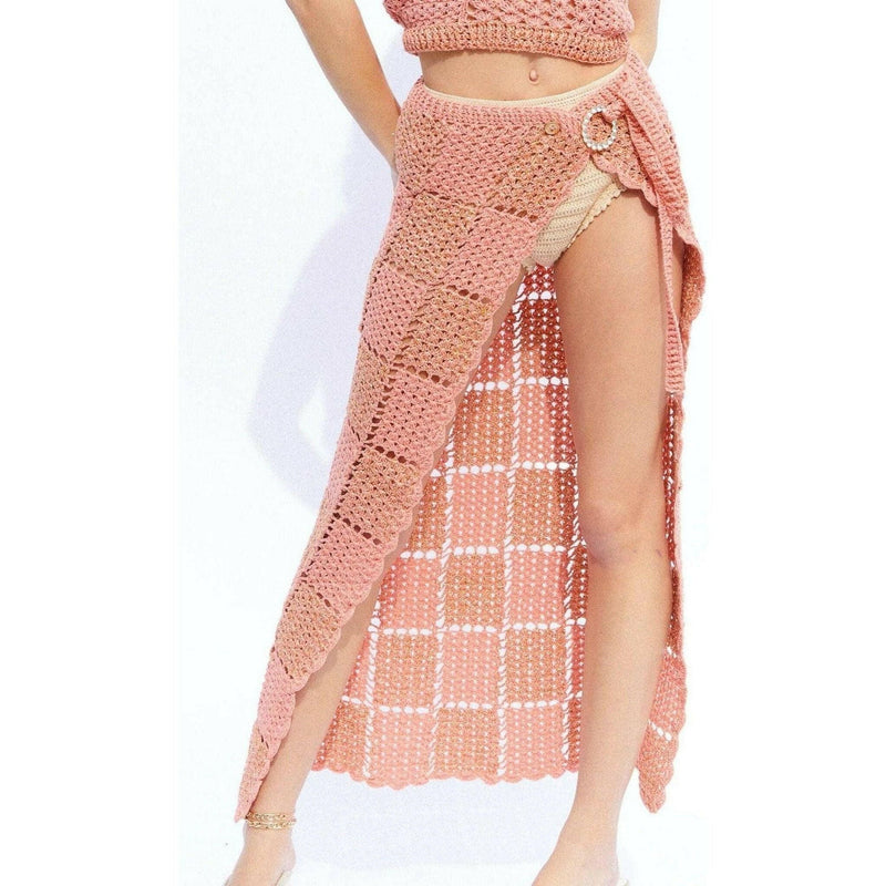 Trust Hand-Crochet Maxi Skirt