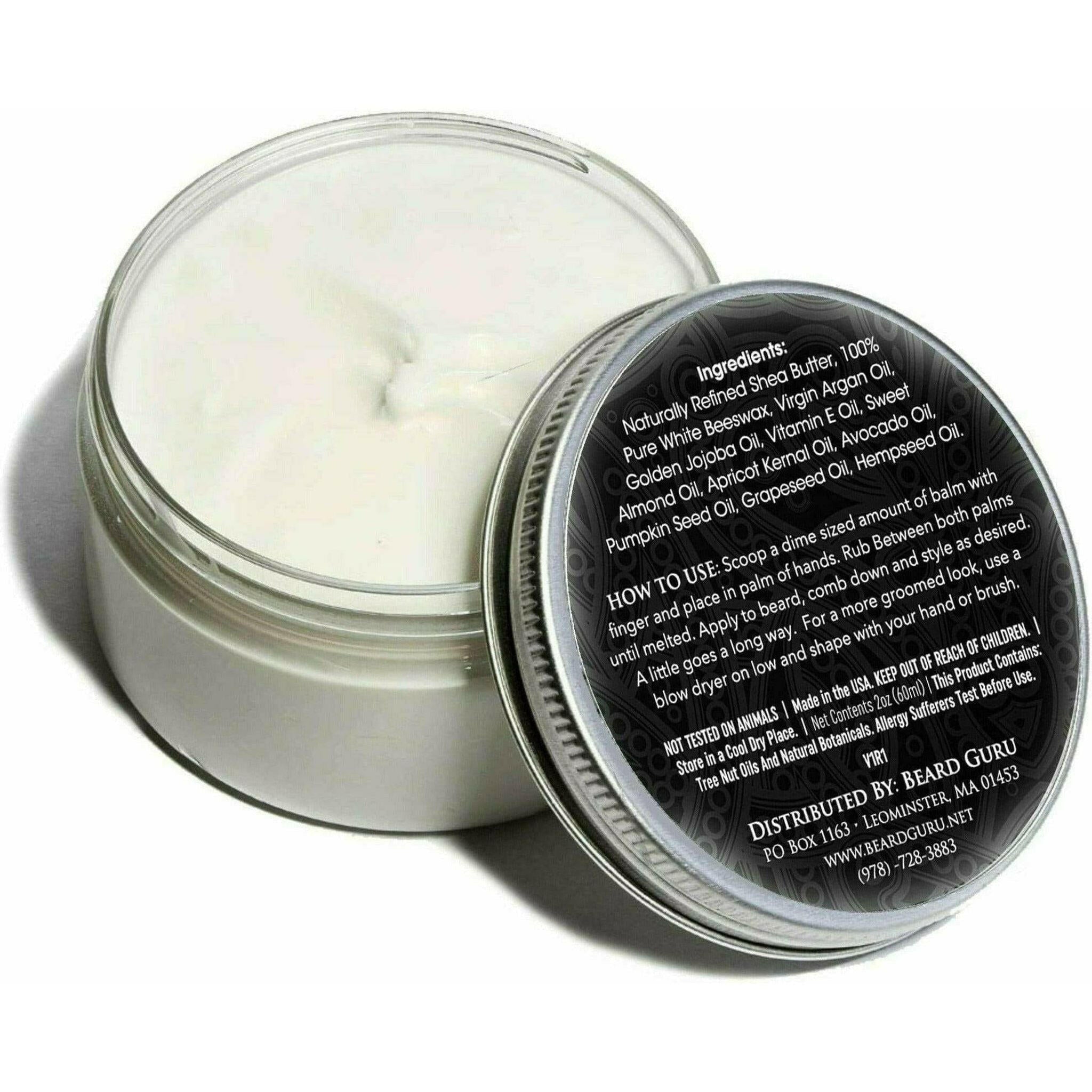 Unscented Premium Beard Balm.