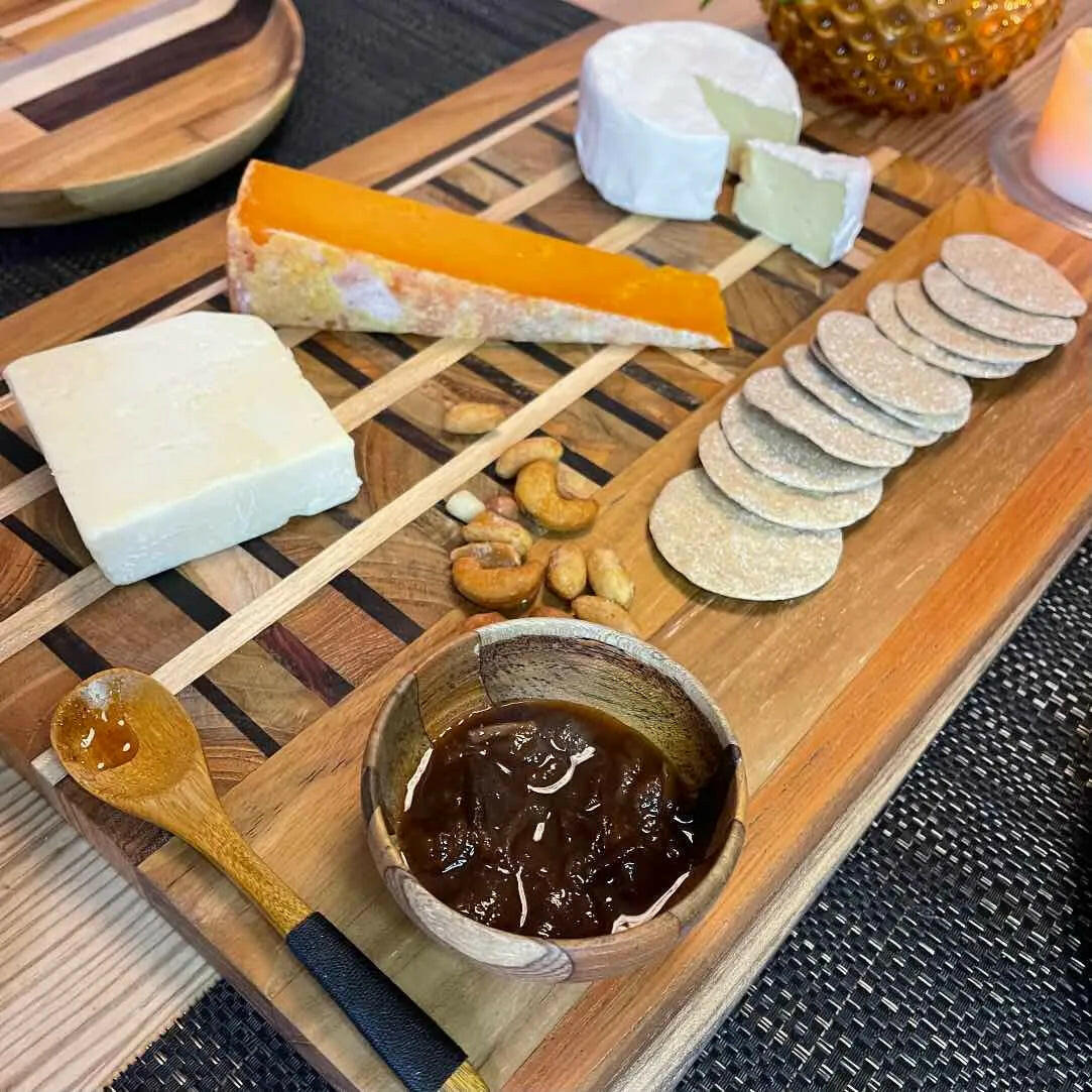 Upcycled End Grain Cutting Board.